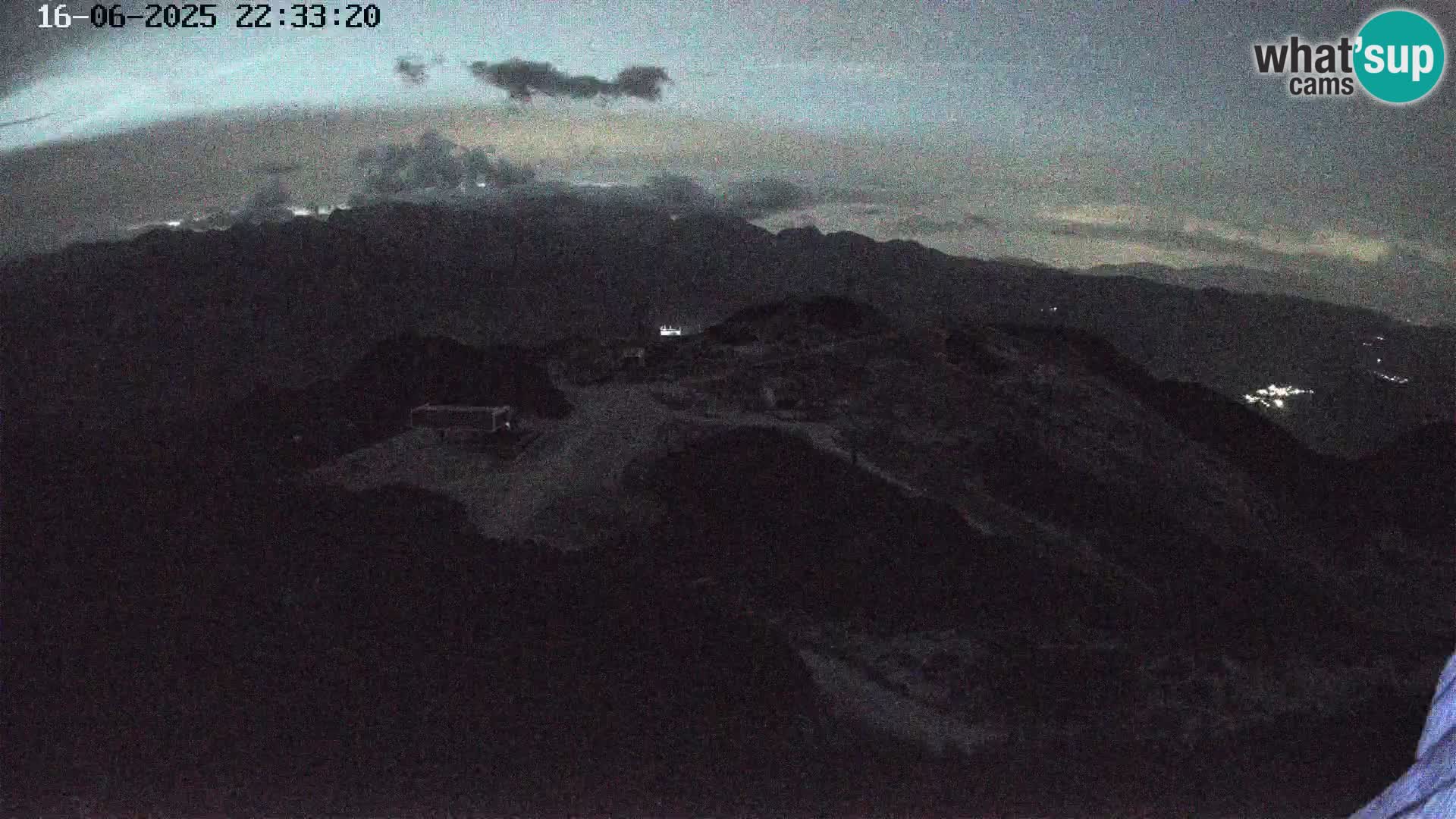 Stazione sciistica Vogel webcam Panorama dalla Orlova glave verso il Triglav