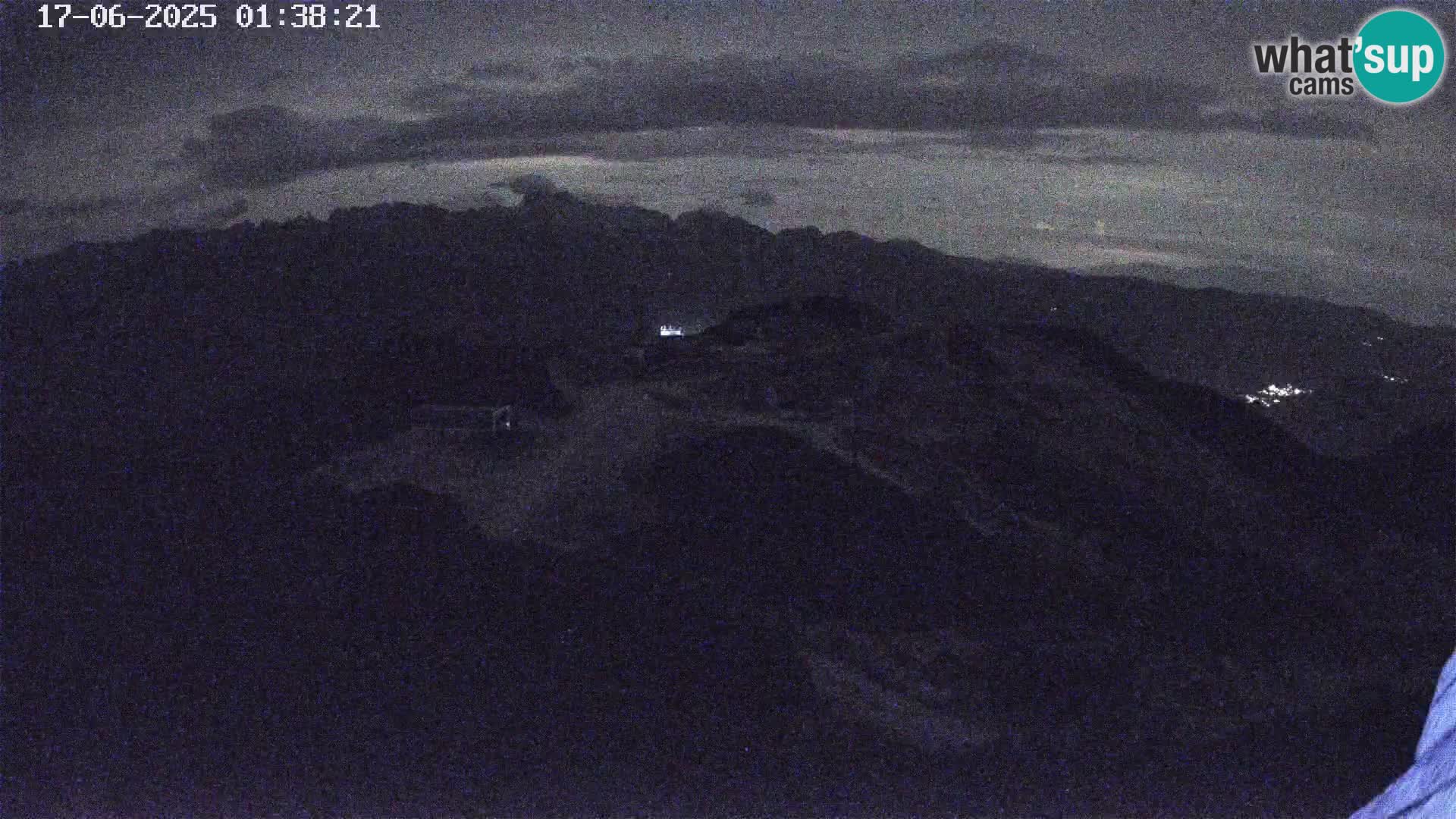 Stazione sciistica Vogel webcam Panorama dalla Orlova glave verso il Triglav