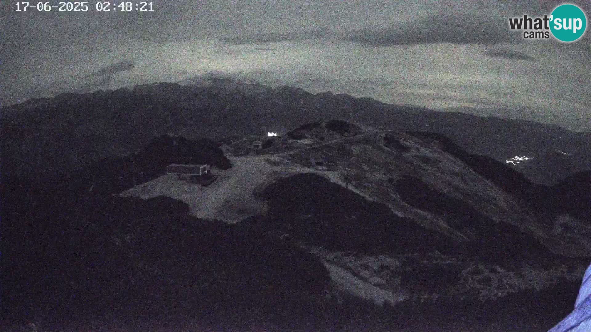 Stazione sciistica Vogel webcam Panorama dalla Orlova glave verso il Triglav