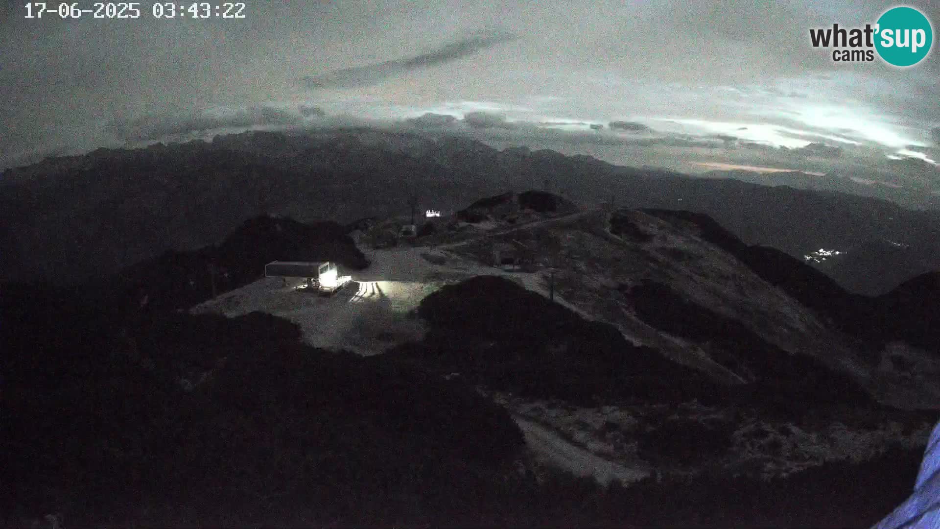 Skijalište Vogel web kamera panorama sa Orlove glave proti Triglavu