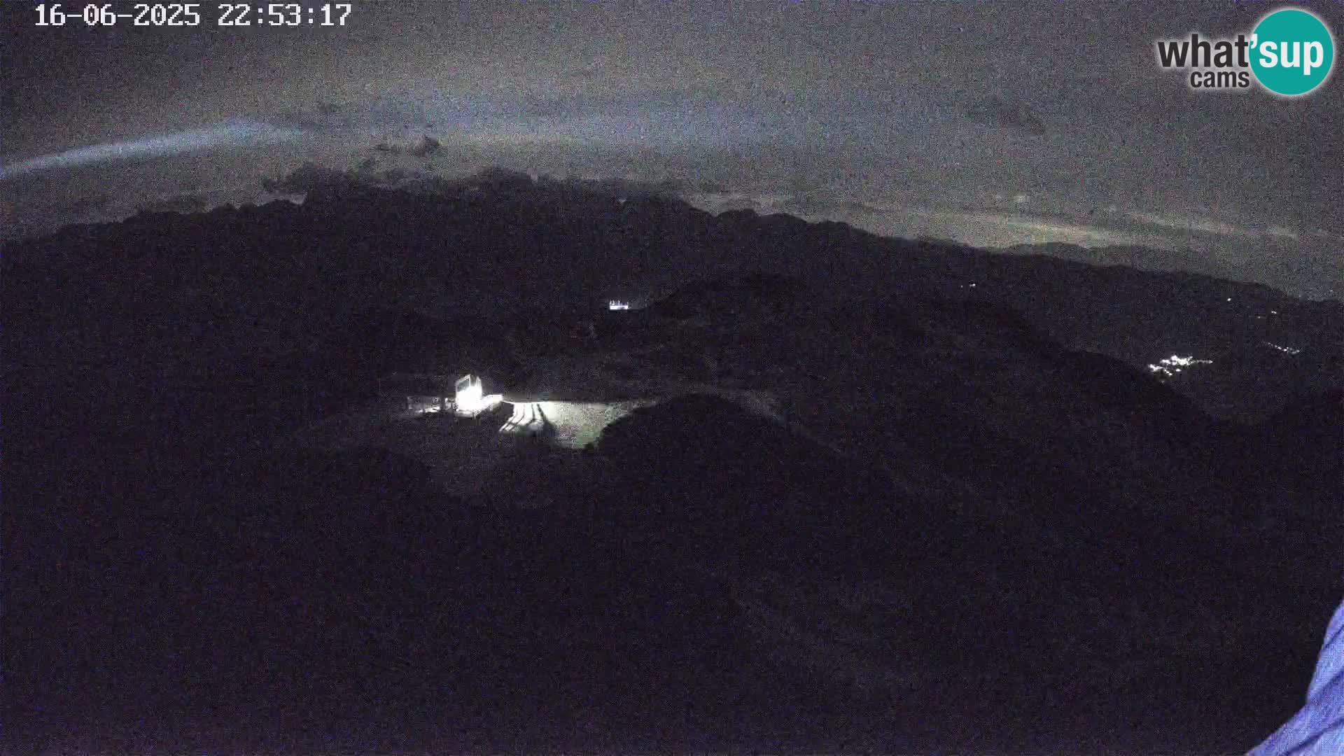 Skijalište Vogel web kamera panorama sa Orlove glave proti Triglavu
