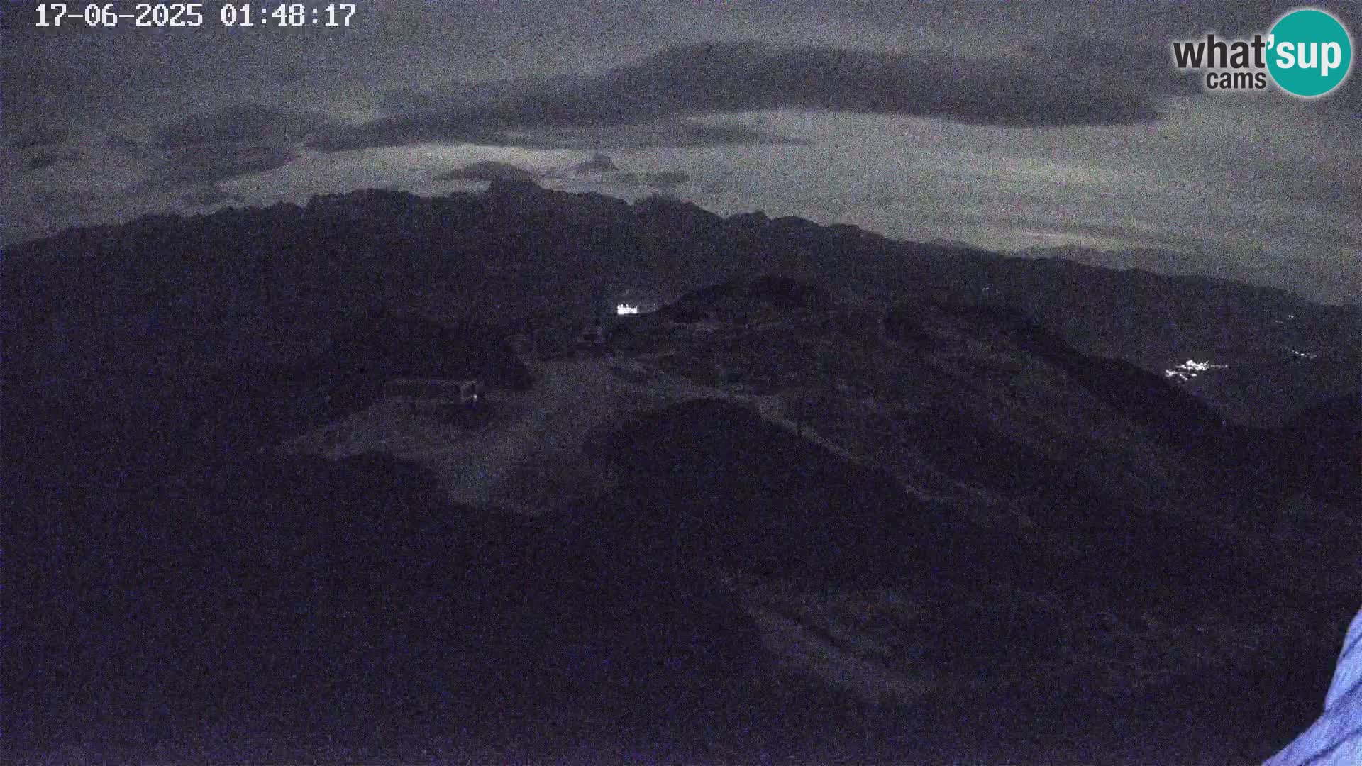 Skijalište Vogel web kamera panorama sa Orlove glave proti Triglavu