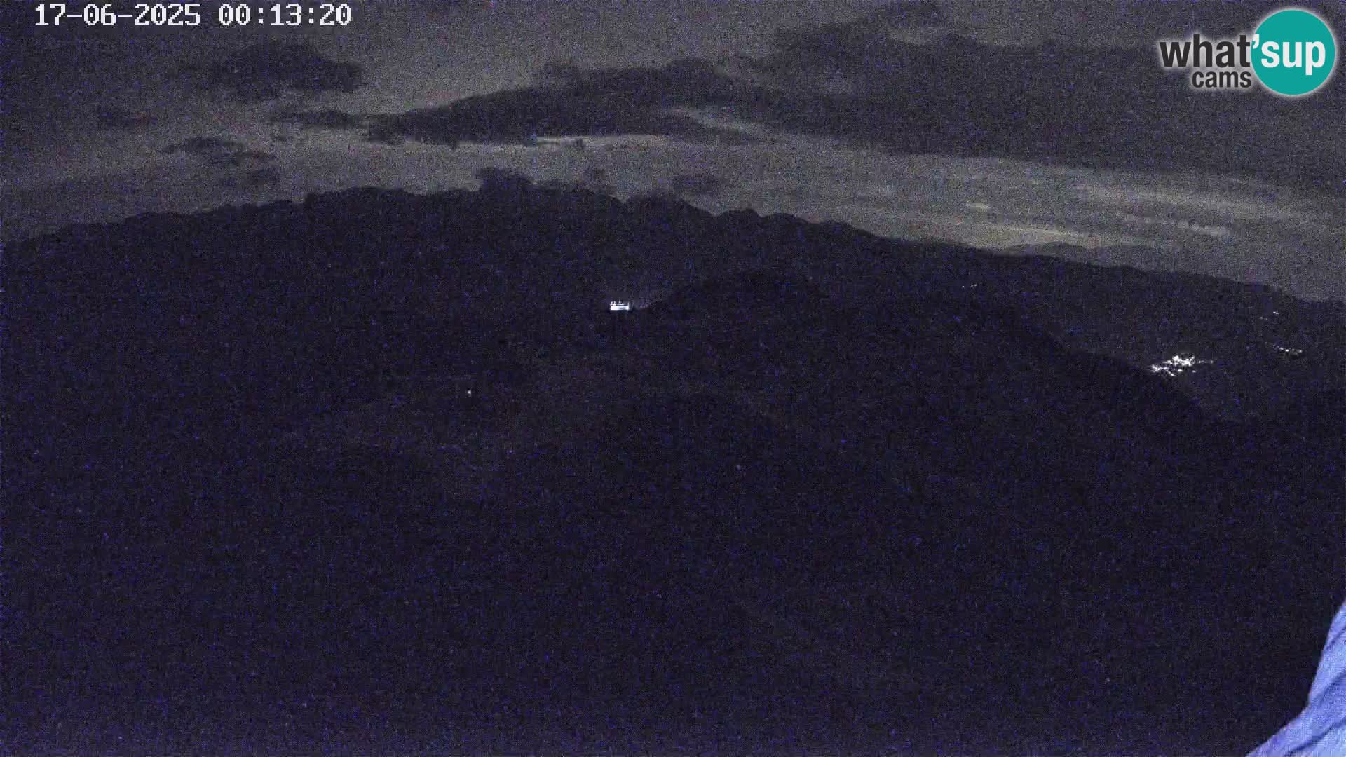 Stazione sciistica Vogel webcam Panorama dalla Orlova glave verso il Triglav
