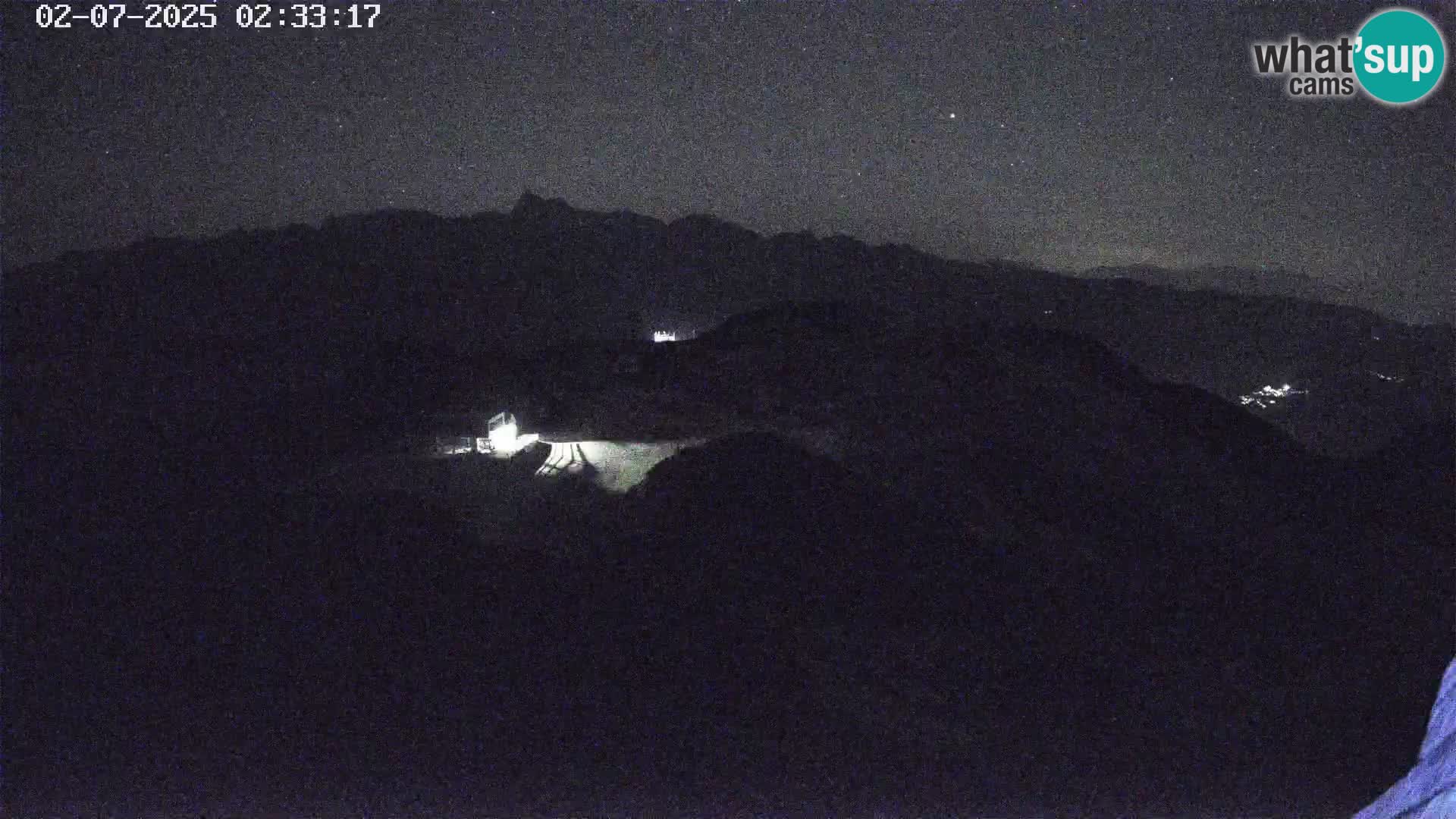 Skijalište Vogel web kamera panorama sa Orlove glave proti Triglavu