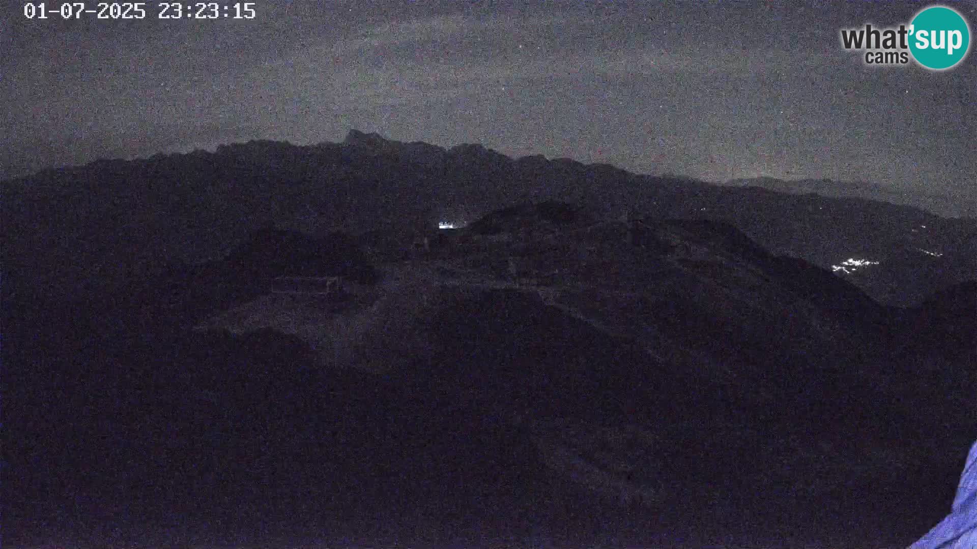 Skigebiet Vogel webcam Orlova Glava und Triglav