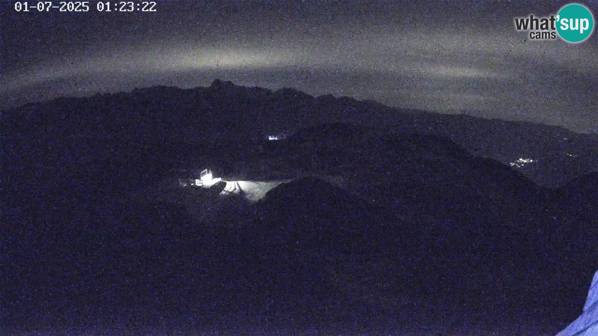 Skigebiet Vogel webcam Orlova Glava und Triglav