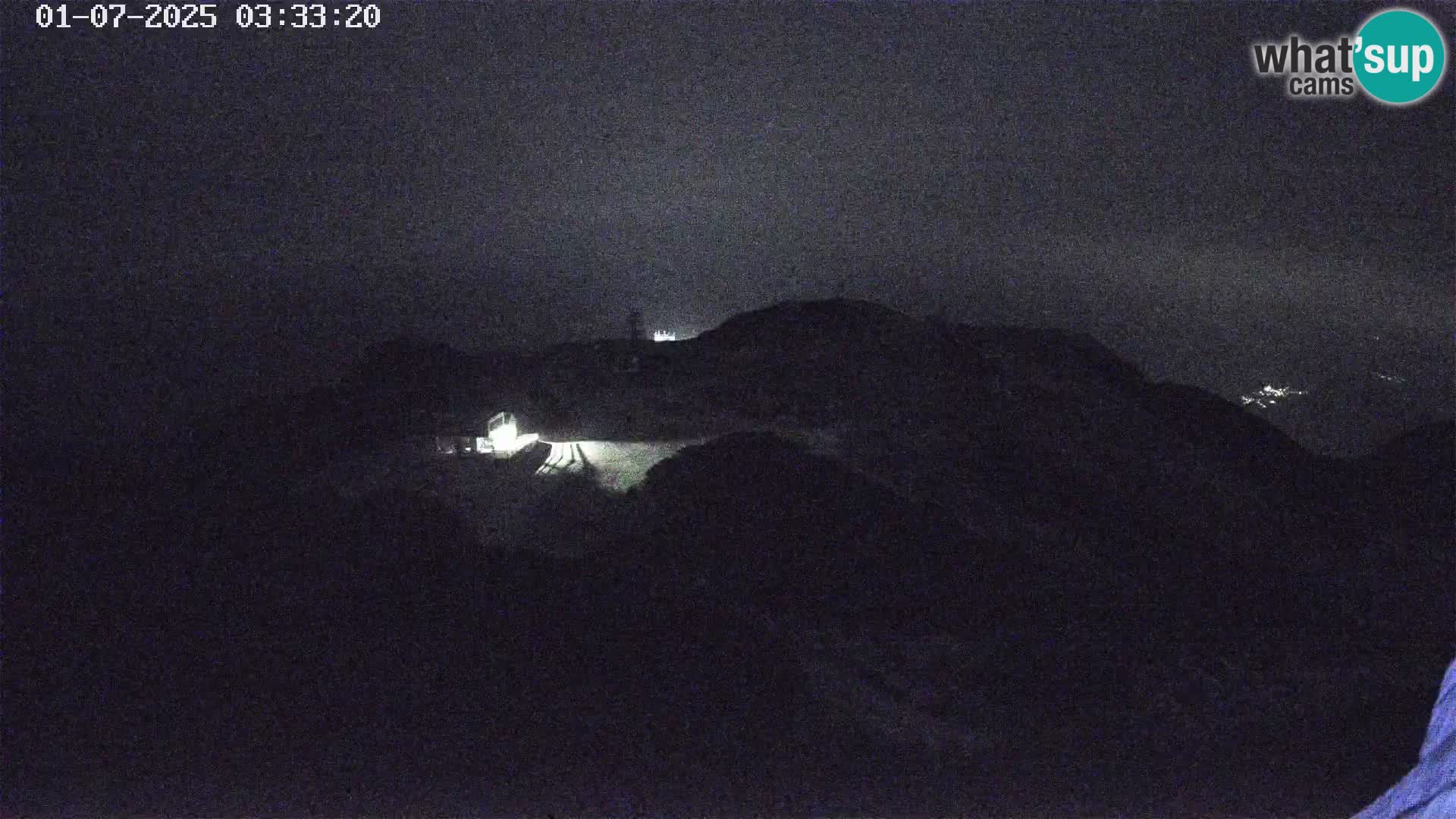 Skigebiet Vogel webcam Orlova Glava und Triglav