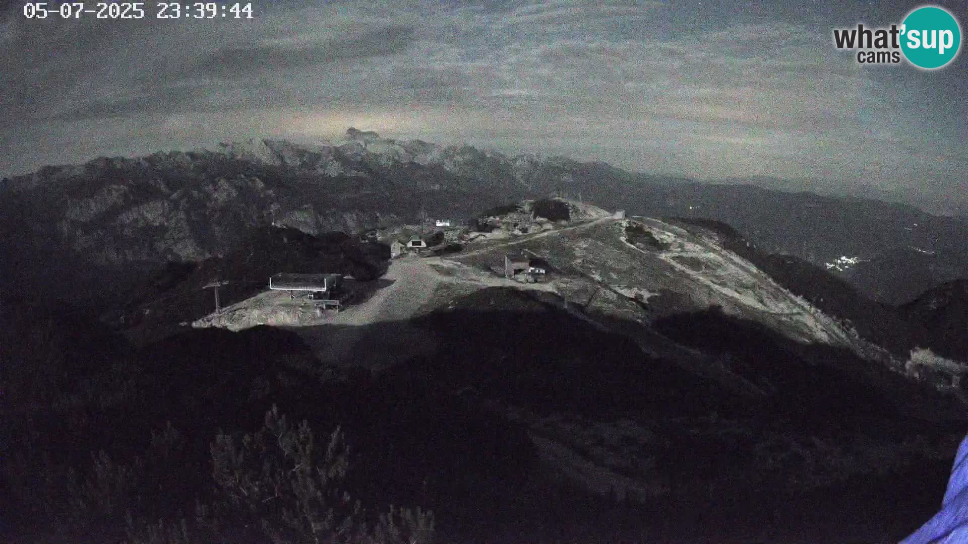Skijalište Vogel web kamera panorama sa Orlove glave proti Triglavu