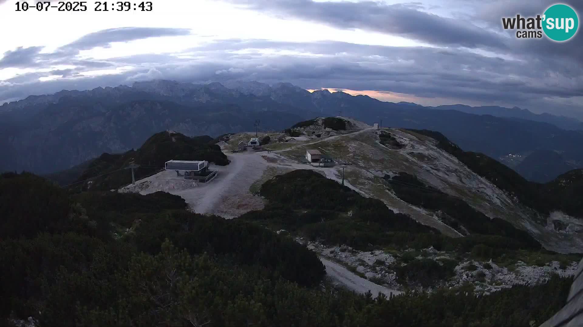 Skigebiet Vogel webcam Orlova Glava und Triglav