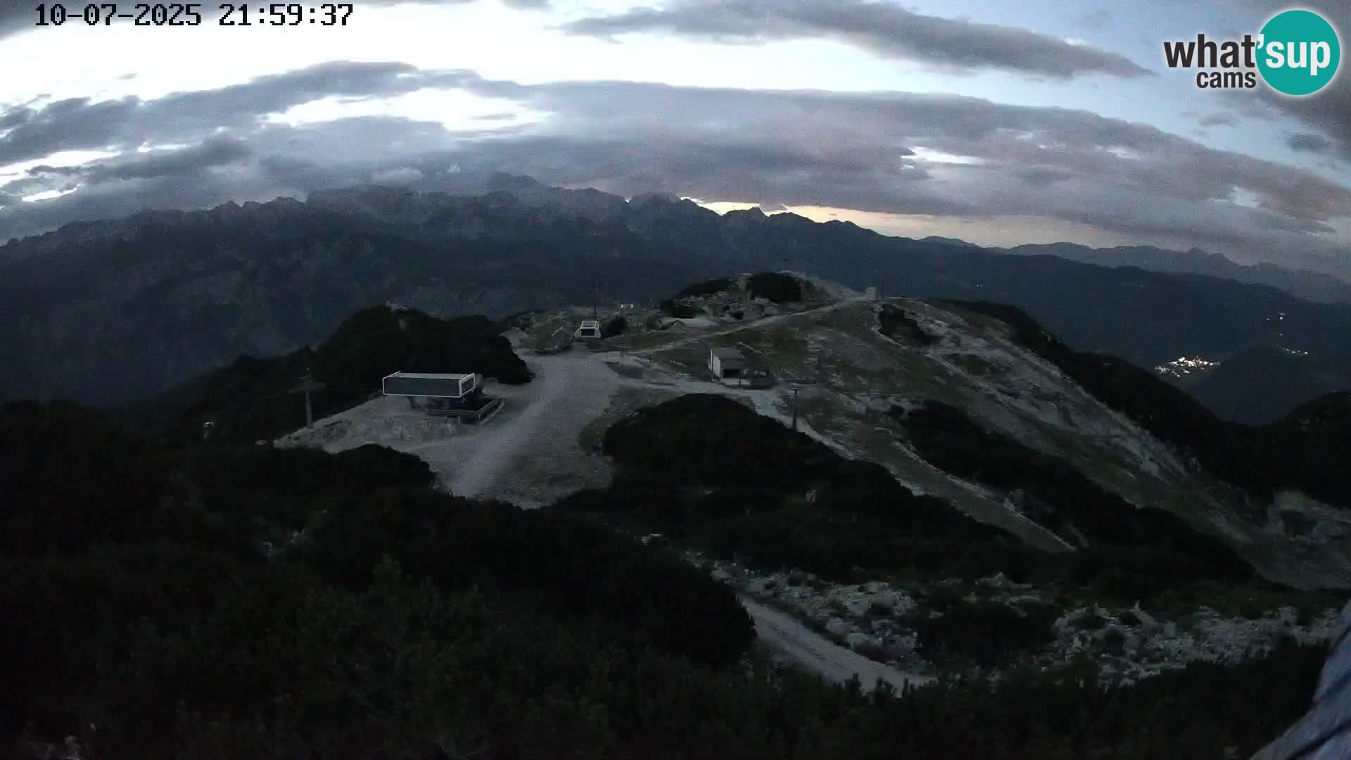 Skigebiet Vogel webcam Orlova Glava und Triglav