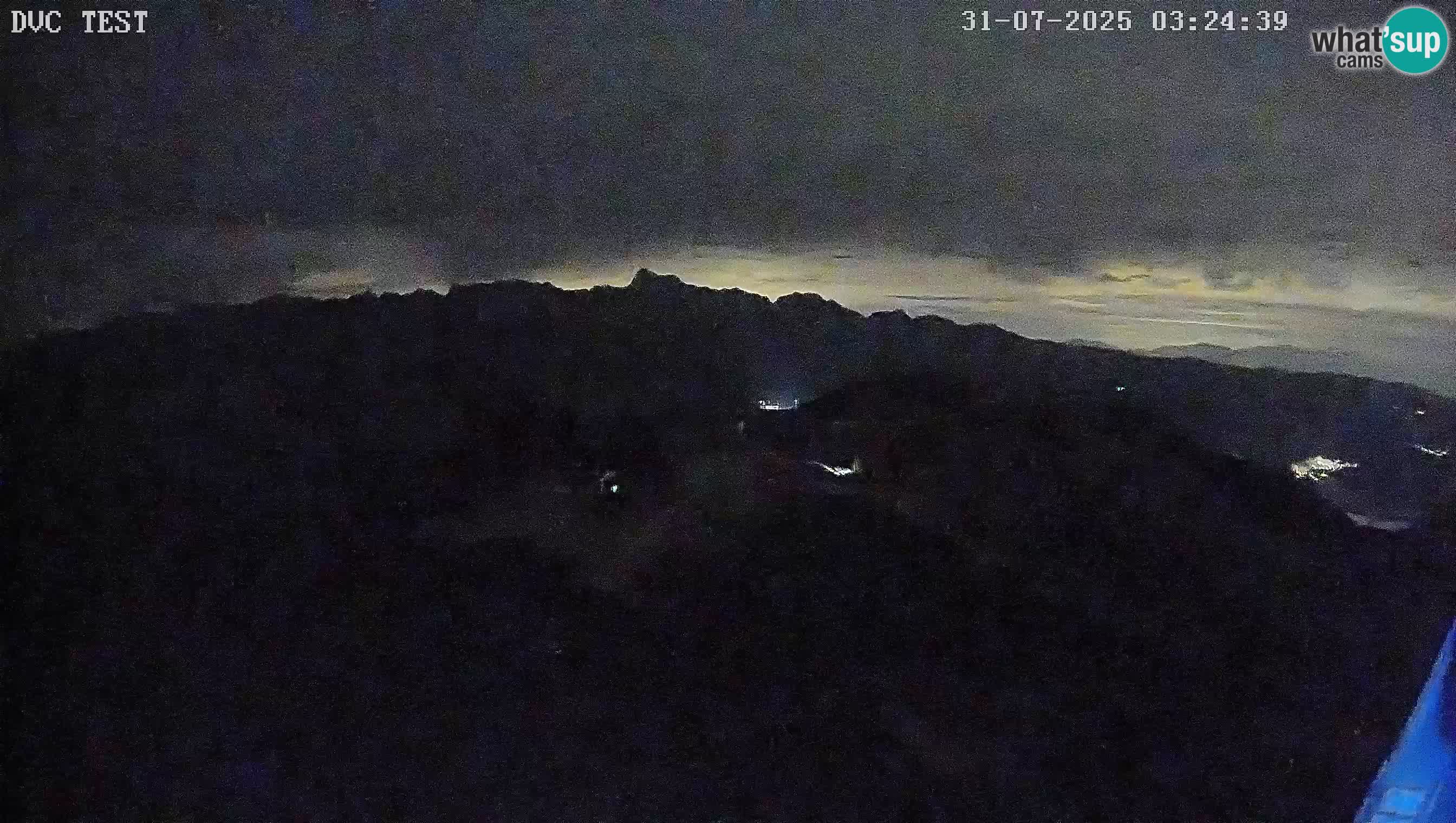 Skigebiet Vogel webcam Orlova Glava und Triglav