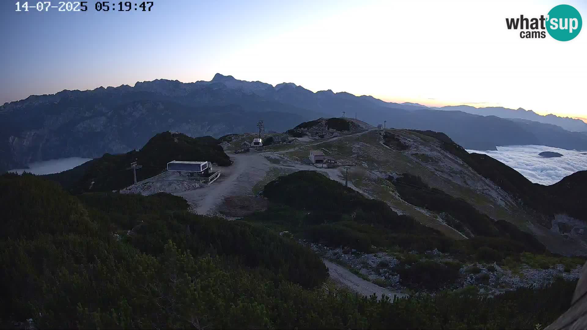 Station ski Vogel live cam Orlova Glava e Triglav