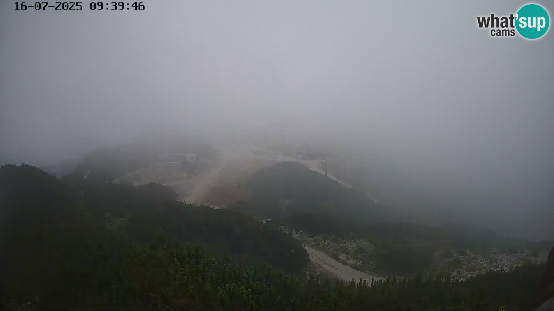 Skigebiet Vogel webcam Orlova Glava und Triglav