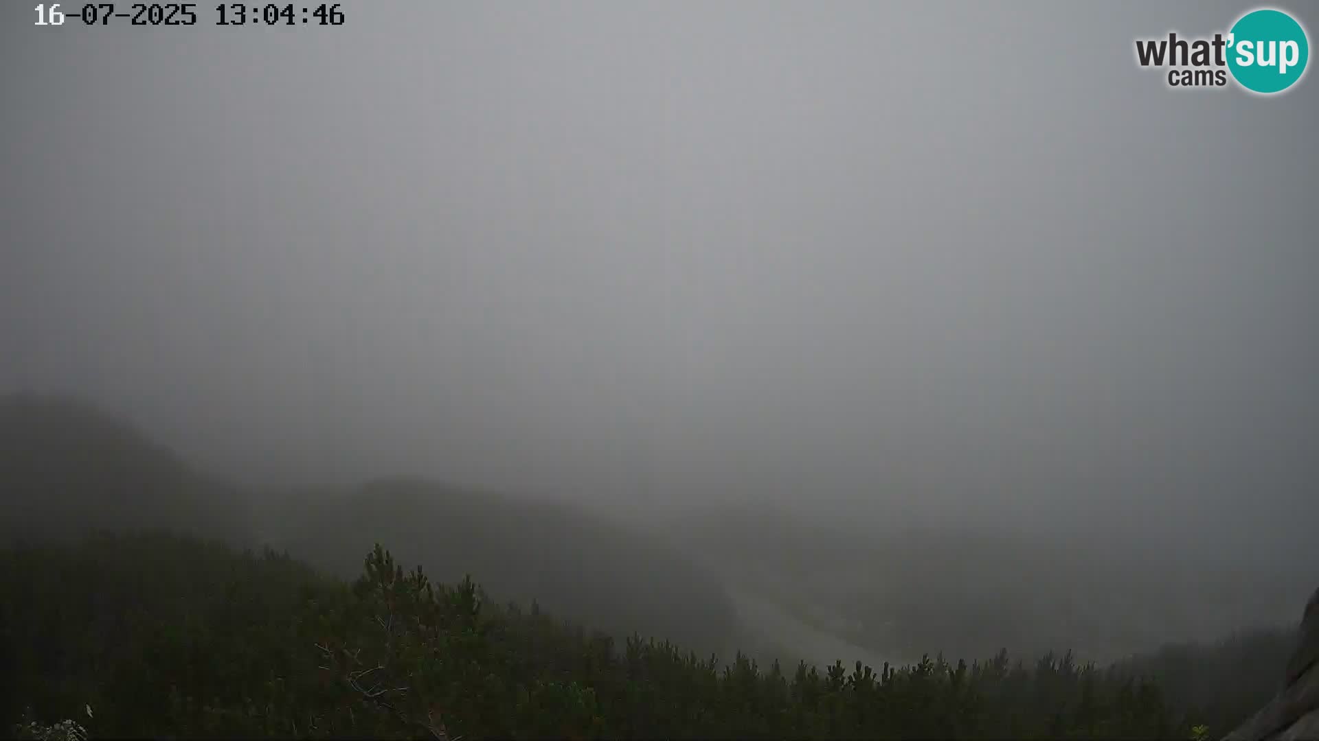 Skigebiet Vogel webcam Orlova Glava und Triglav