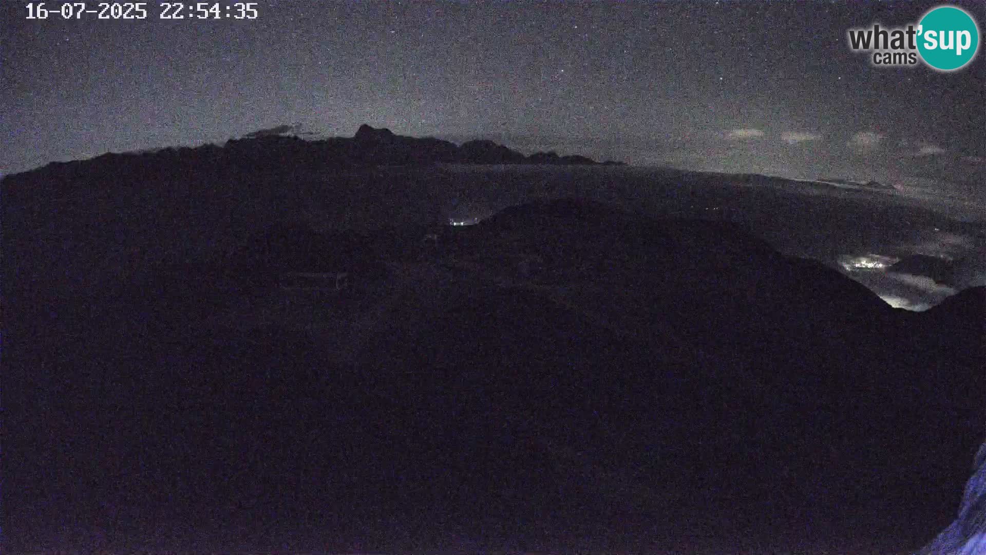 Skigebiet Vogel webcam Orlova Glava und Triglav