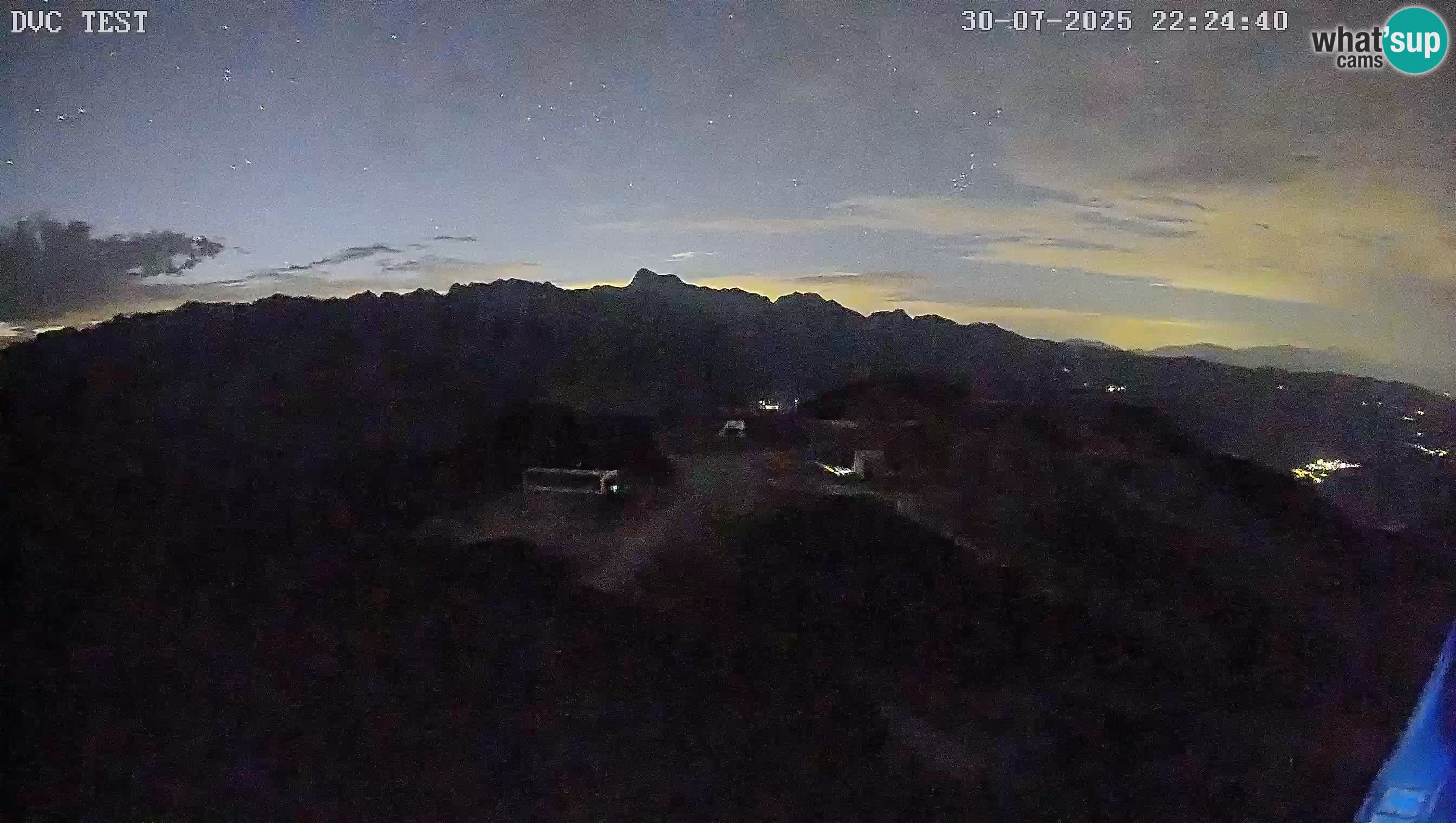 Skijalište Vogel web kamera panorama sa Orlove glave proti Triglavu