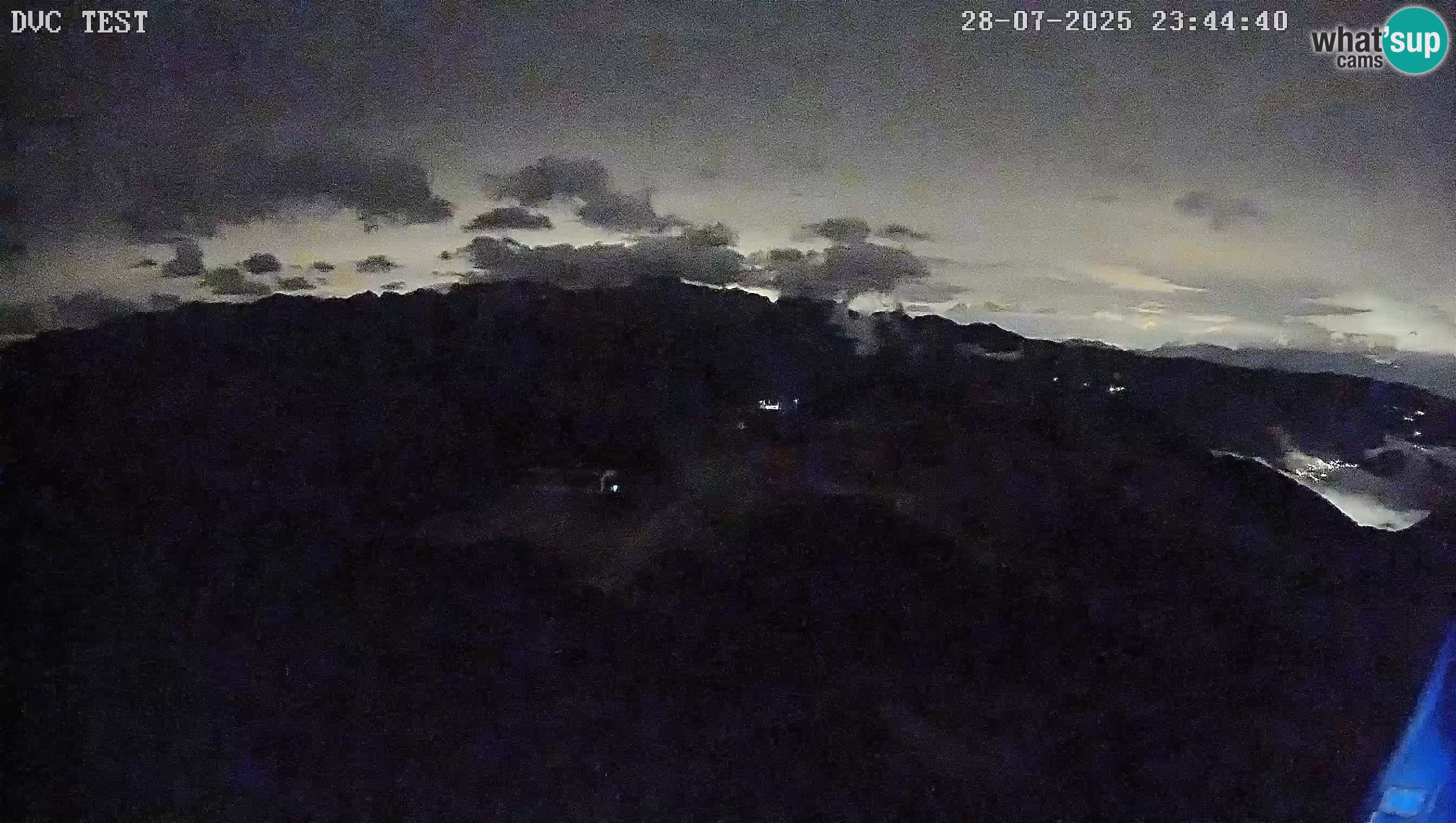 Stazione sciistica Vogel webcam Panorama dalla Orlova glave verso il Triglav
