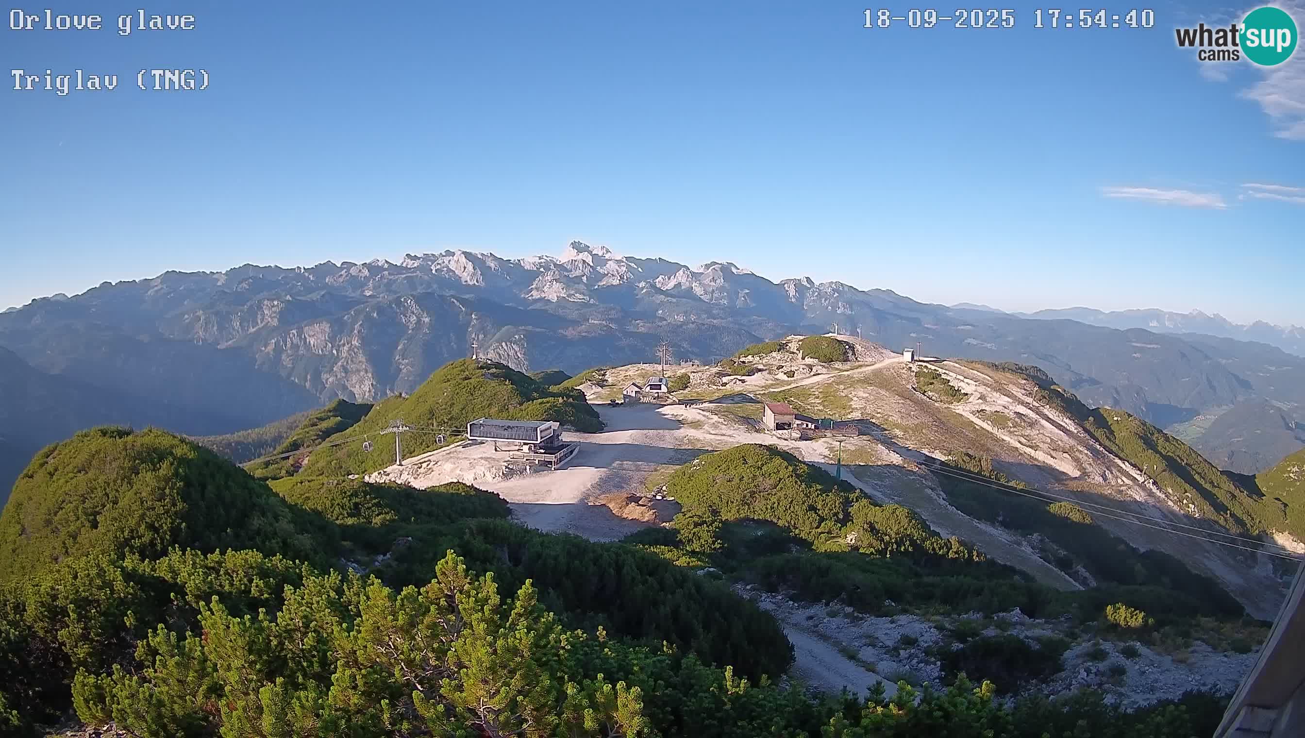 Station ski Vogel live cam Orlova Glava e Triglav