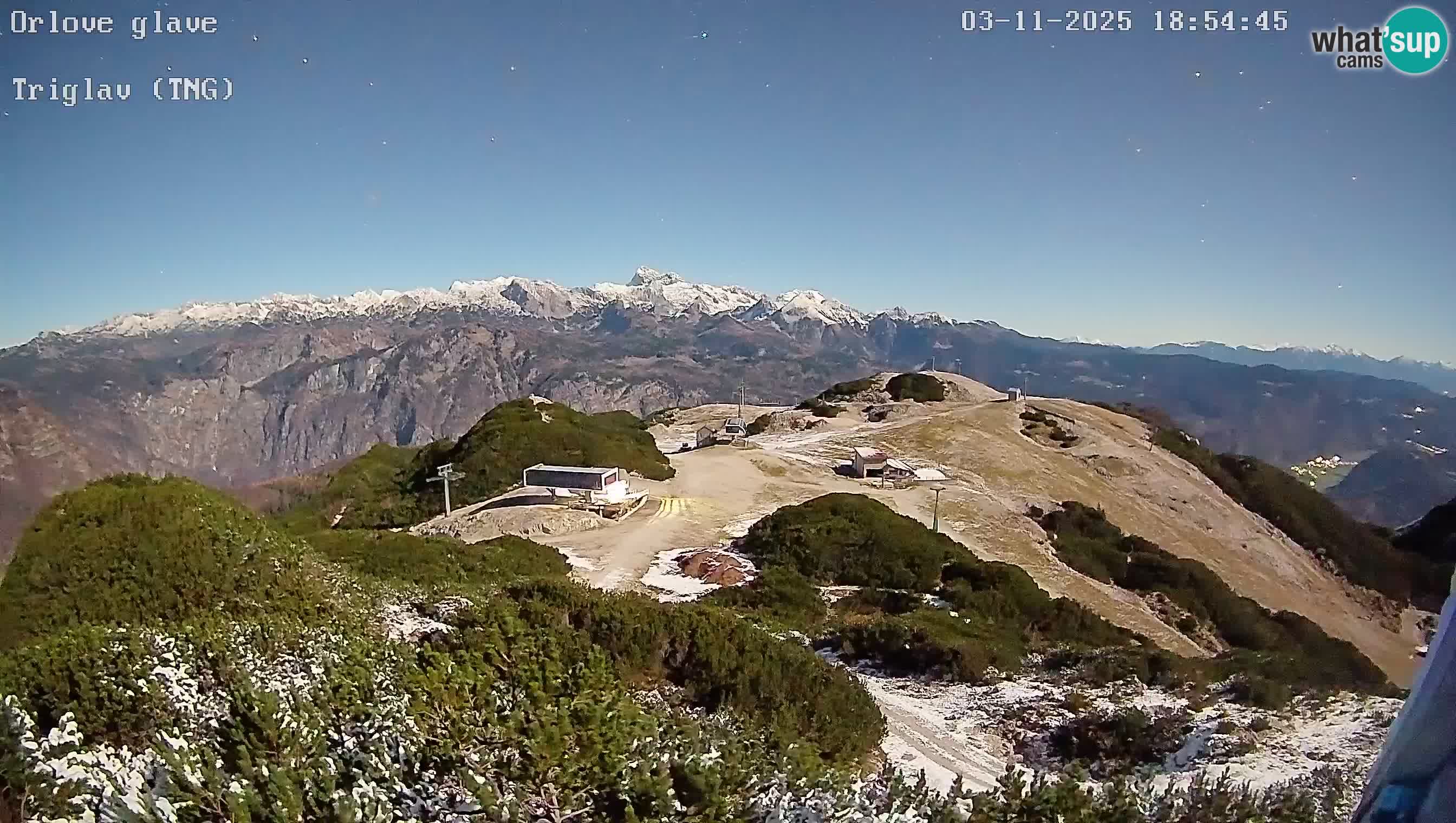 Station ski Vogel live cam Orlova Glava e Triglav