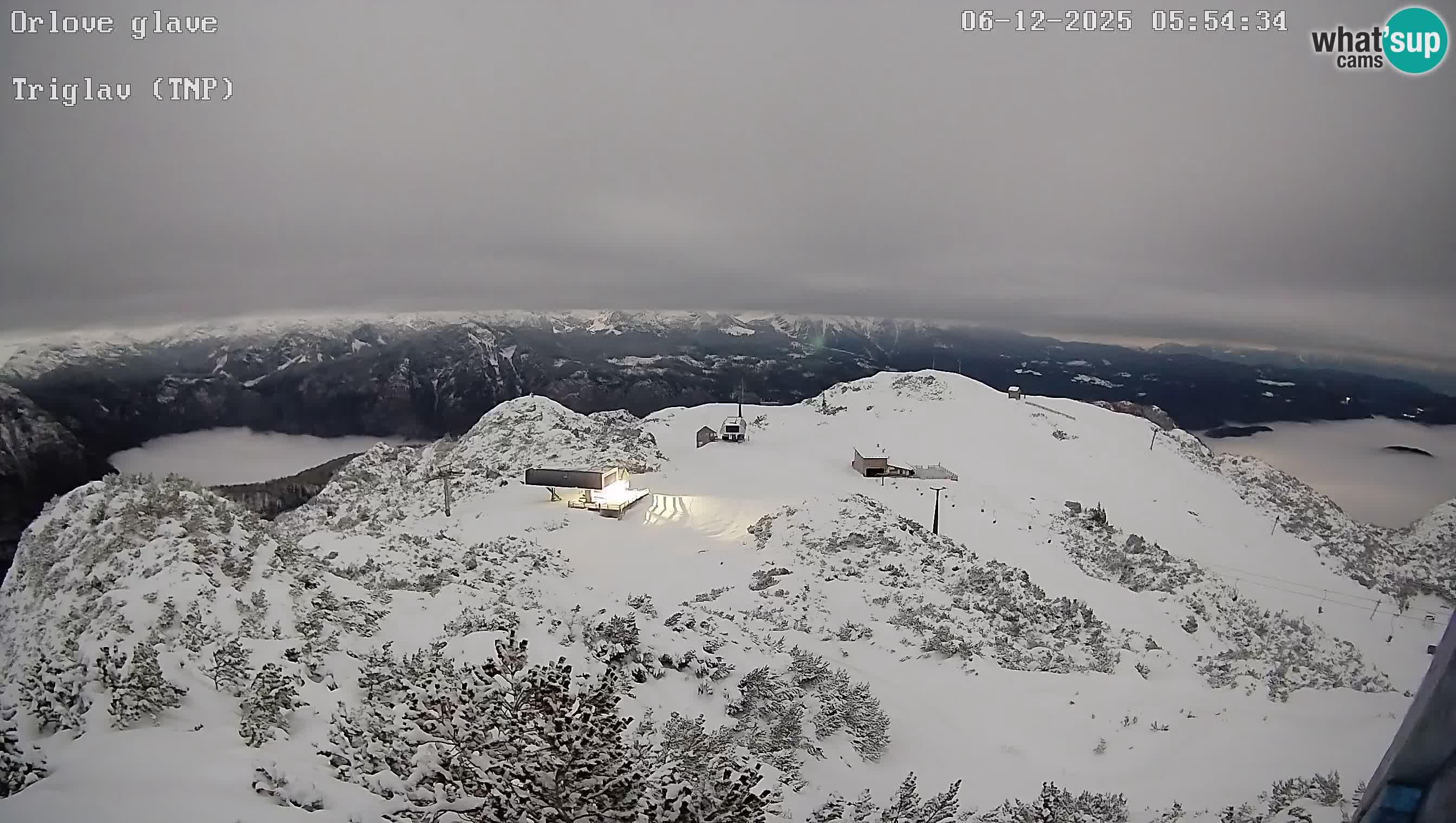 Station ski Vogel live cam Orlova Glava e Triglav