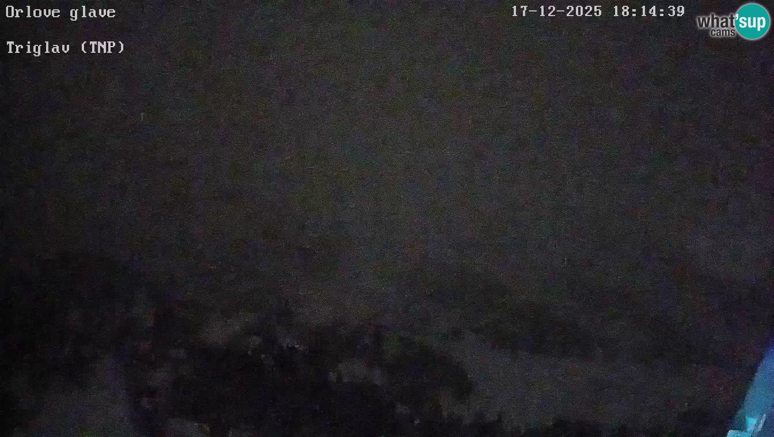 Skigebiet Vogel webcam Orlova Glava und Triglav