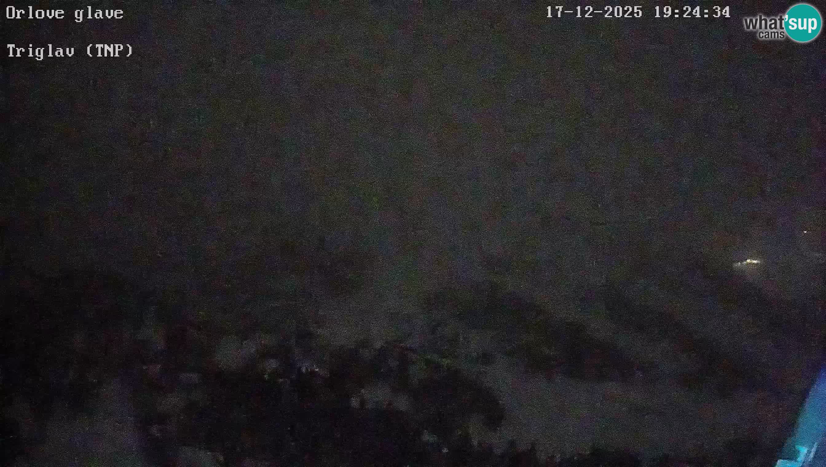 Smučišče Vogel Spletna kamera Pogled z Orlove Glave proti Triglavu