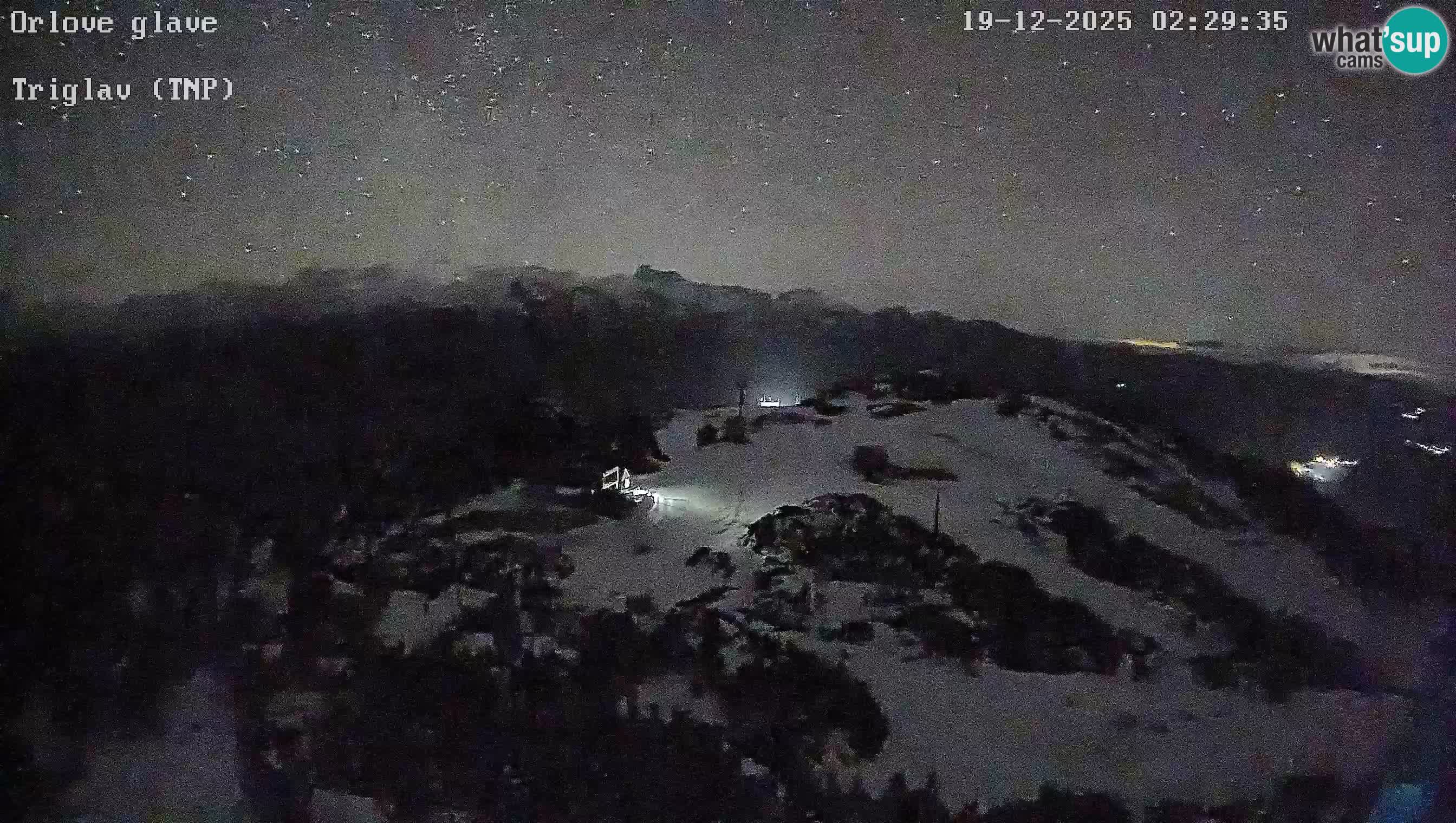 Skigebiet Vogel webcam Orlova Glava und Triglav