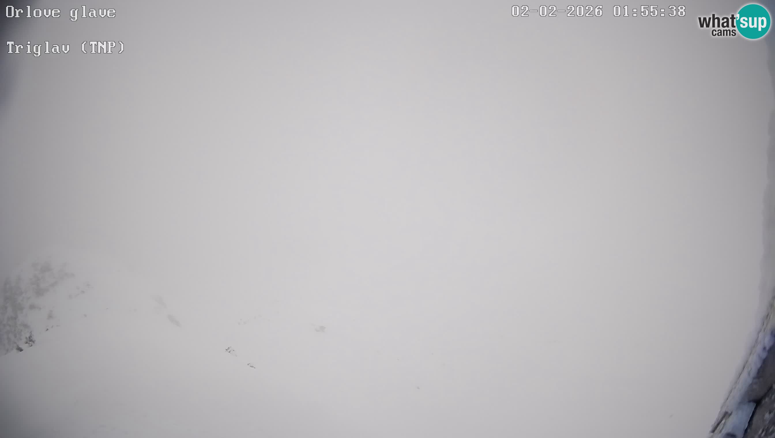 Skijalište Vogel web kamera panorama sa Orlove glave proti Triglavu