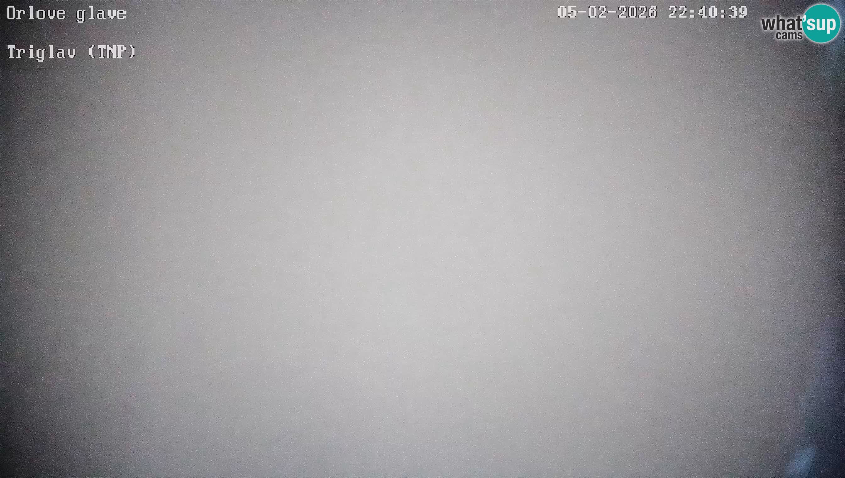 Stazione sciistica Vogel webcam Panorama dalla Orlova glave verso il Triglav