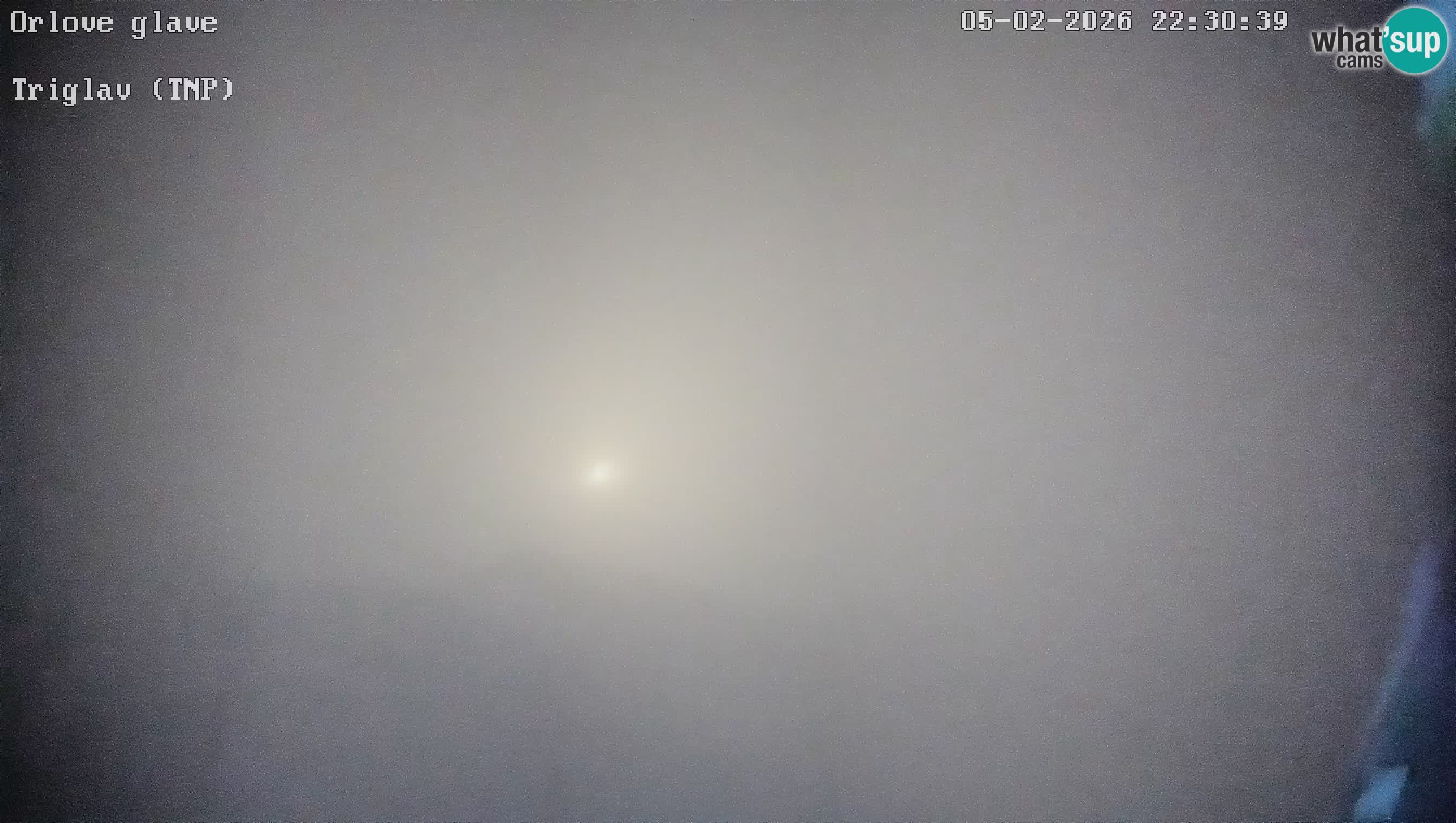 Stazione sciistica Vogel webcam Panorama dalla Orlova glave verso il Triglav