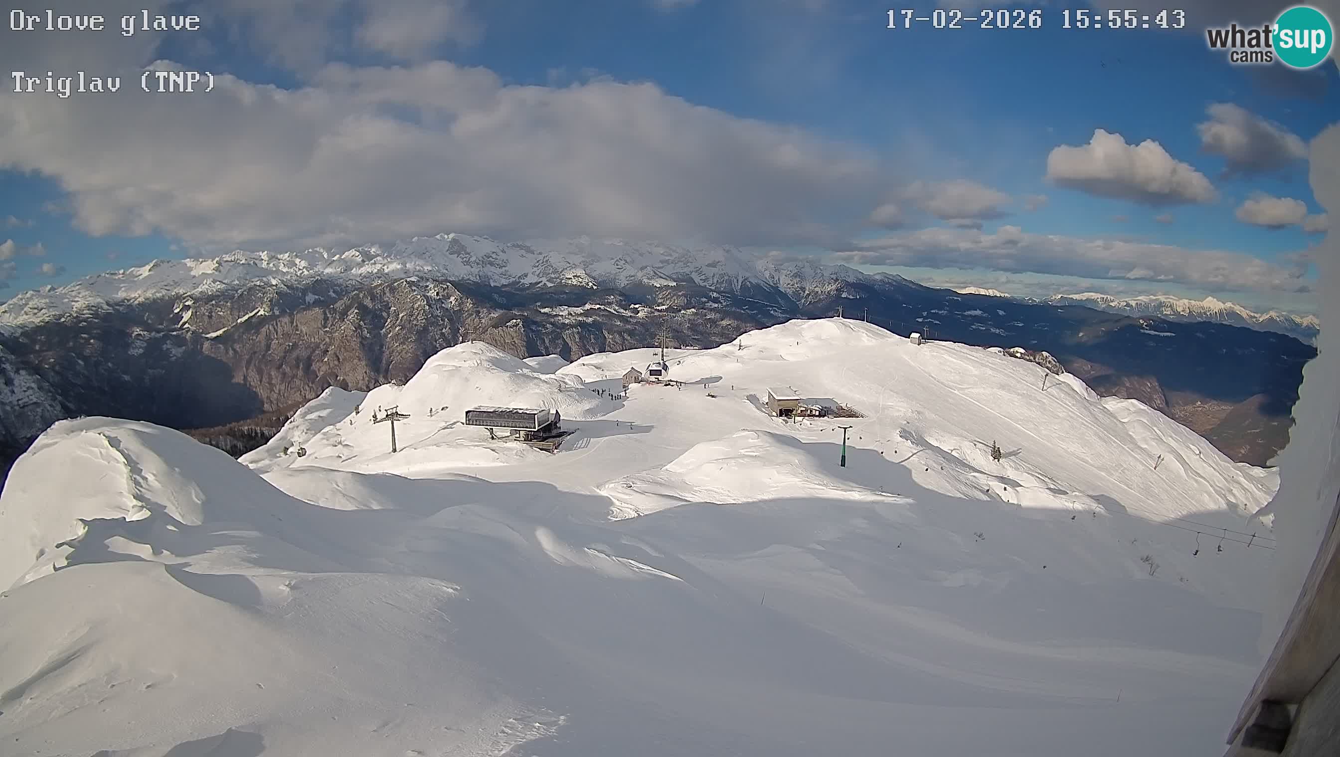 Station ski Vogel live cam Orlova Glava e Triglav