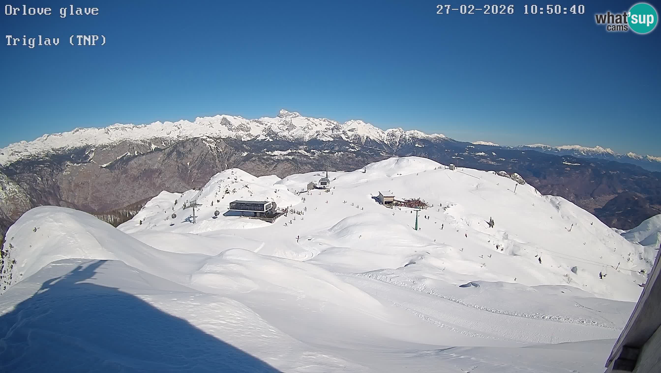 Station ski Vogel live cam Orlova Glava e Triglav