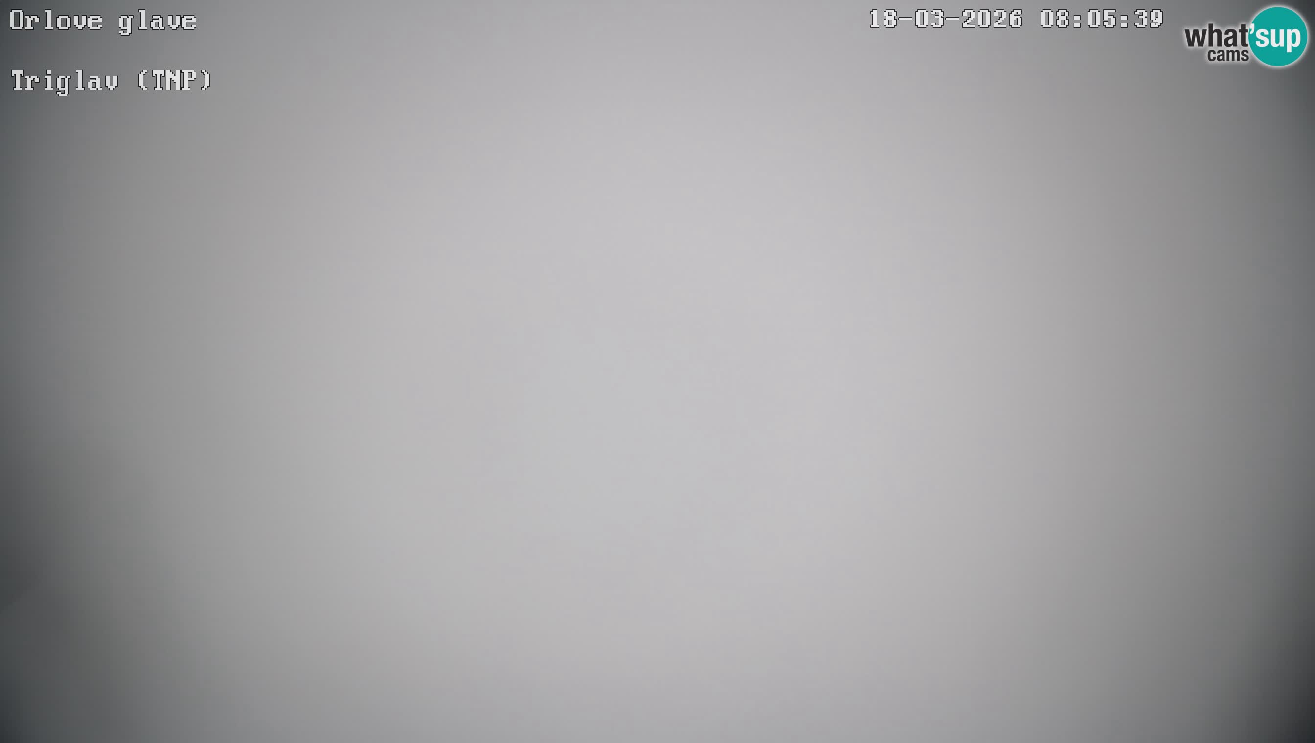 Vogel Ski Resort webcam View from Orlova Glava to Triglav