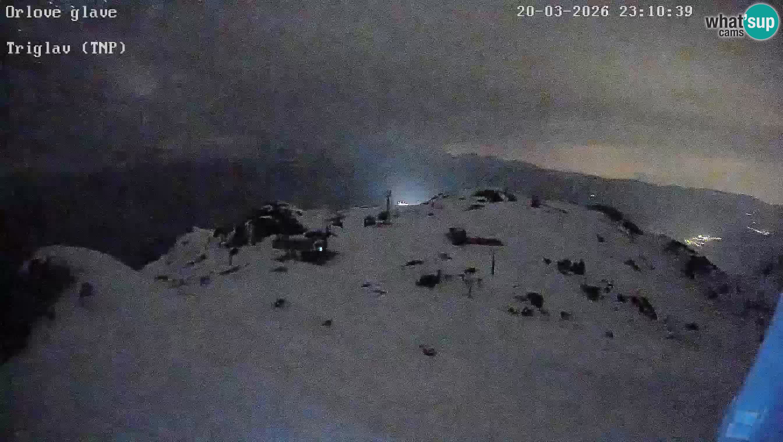 Skijalište Vogel web kamera panorama sa Orlove glave proti Triglavu