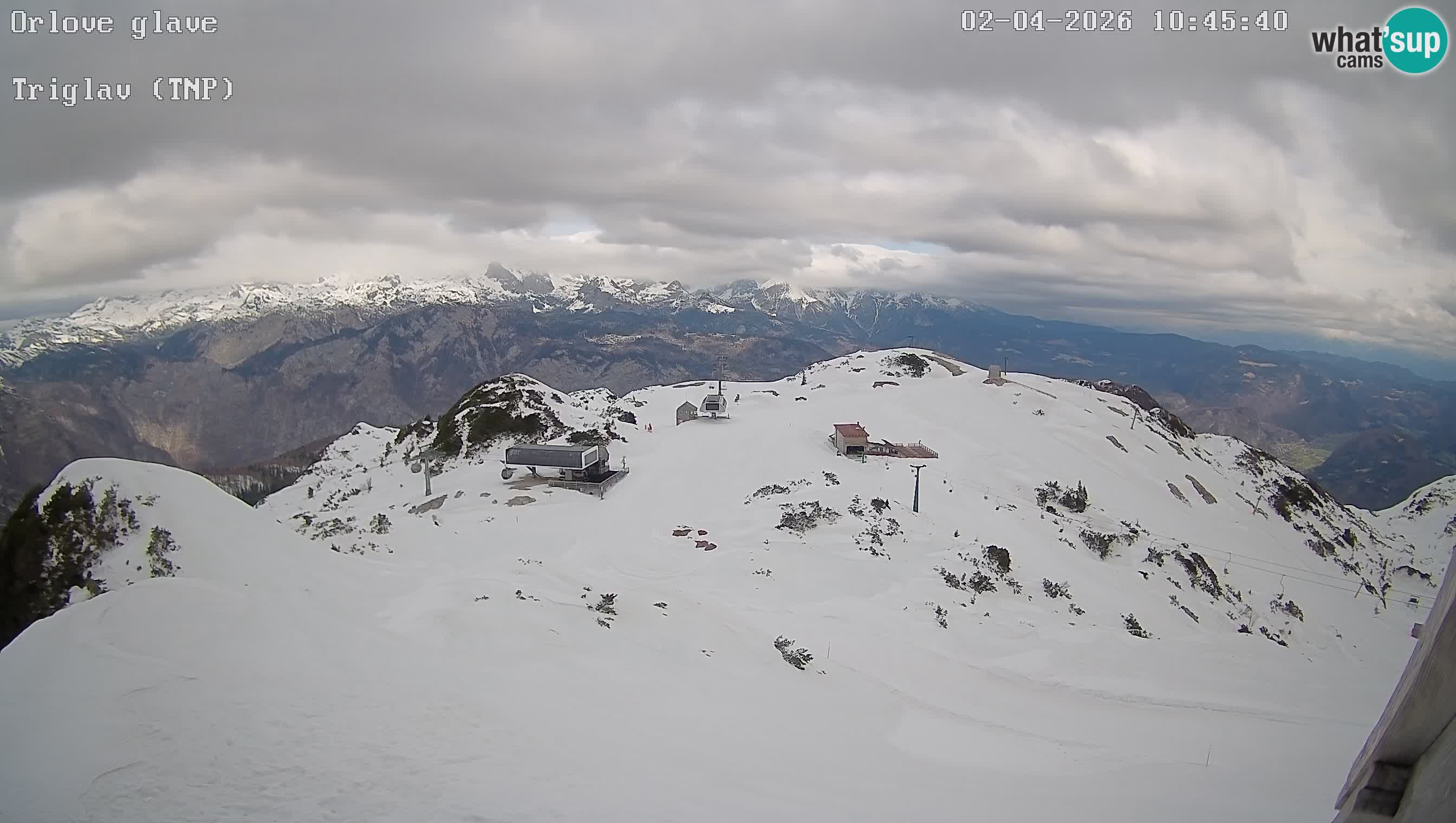 Estacion esqui Vogel – Orlova Glava e Triglav