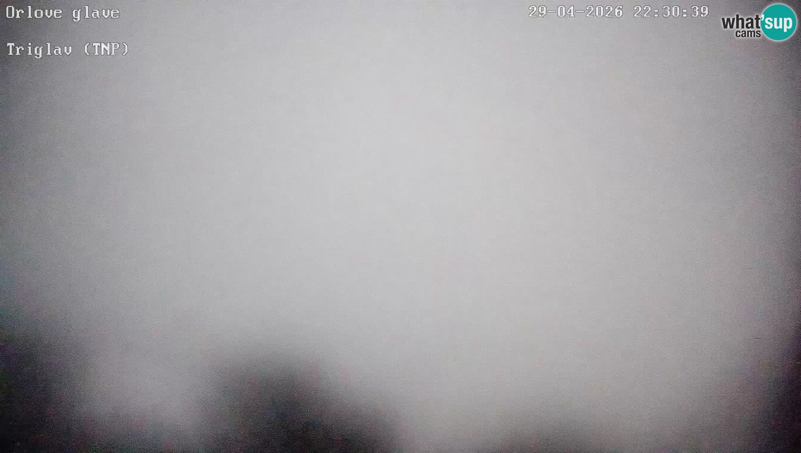 Stazione sciistica Vogel webcam Panorama dalla Orlova glave verso il Triglav