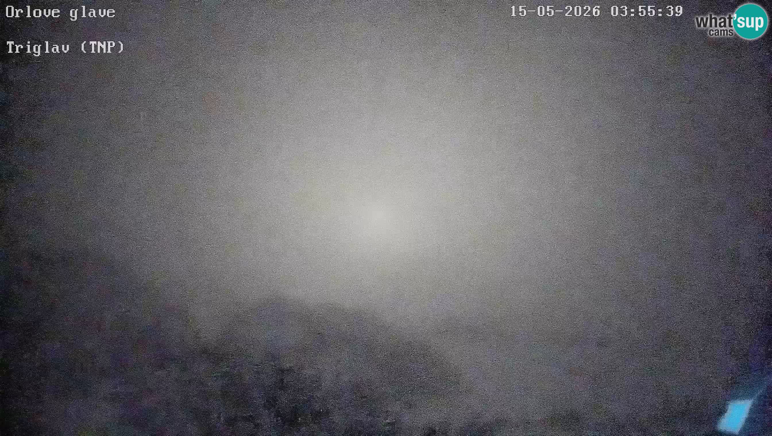 Stazione sciistica Vogel webcam Panorama dalla Orlova glave verso il Triglav