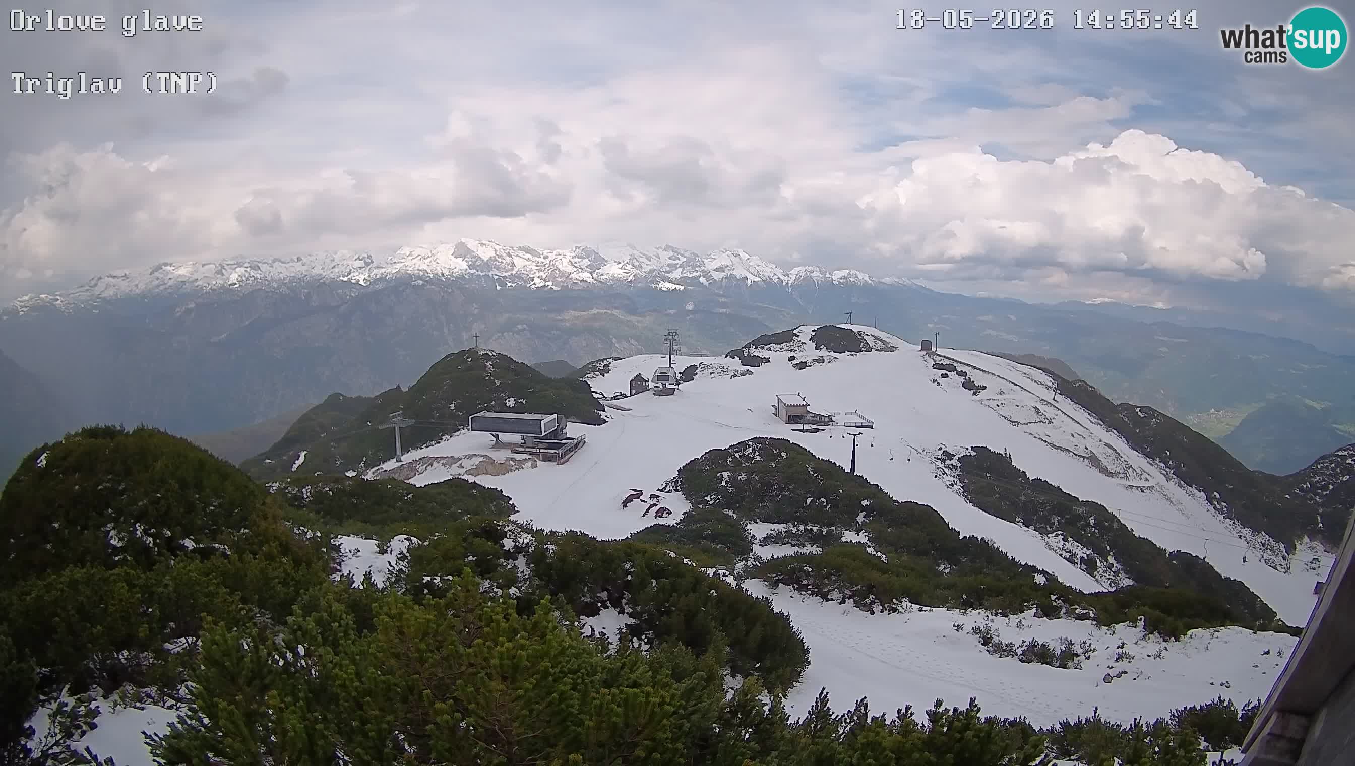 Station ski Vogel live cam Orlova Glava e Triglav