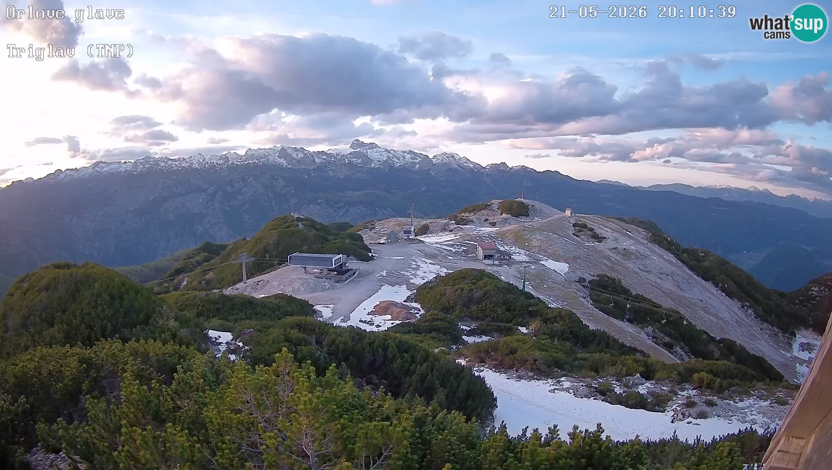 Station ski Vogel live cam Orlova Glava e Triglav