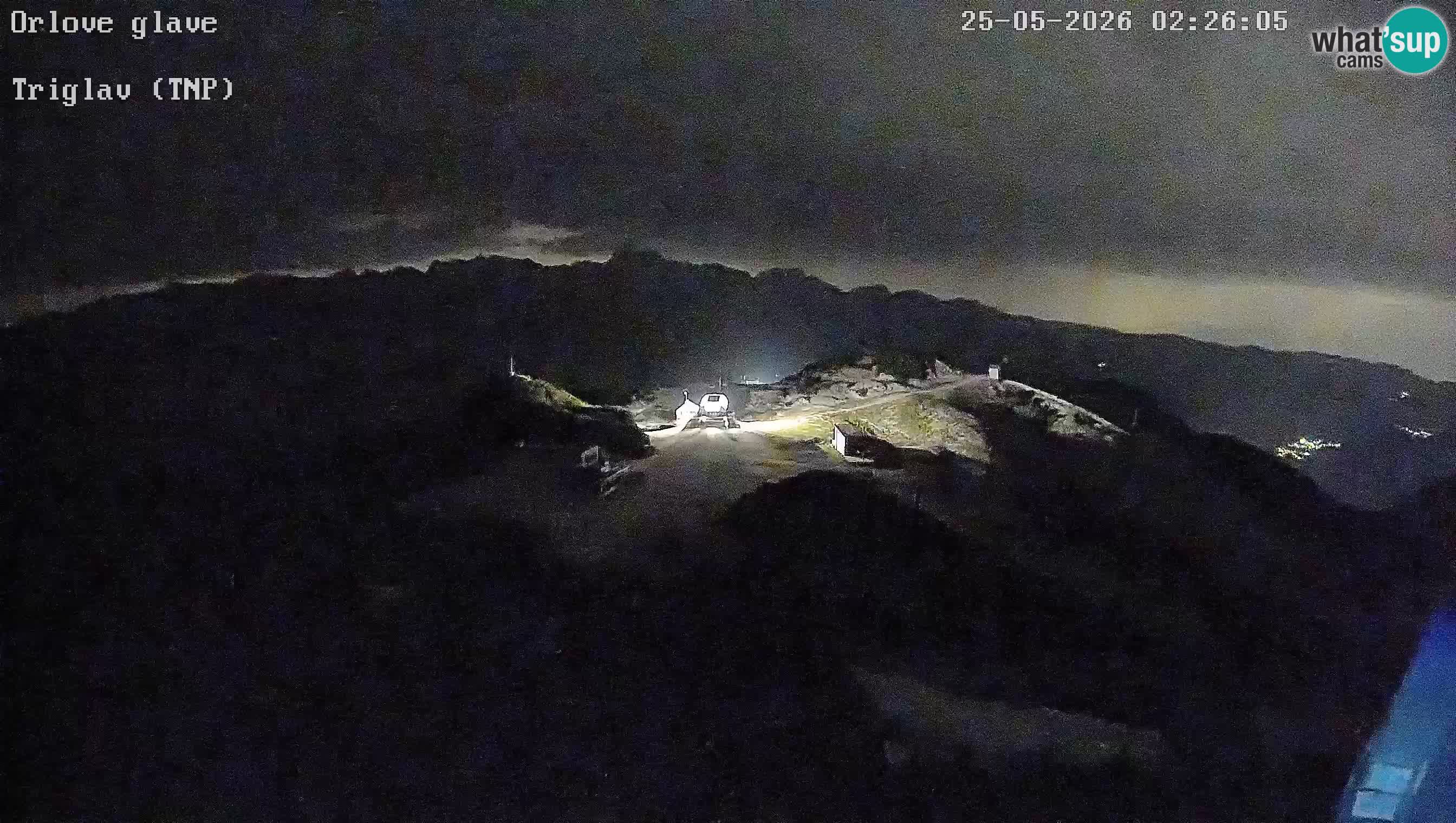 Skijalište Vogel web kamera panorama sa Orlove glave proti Triglavu