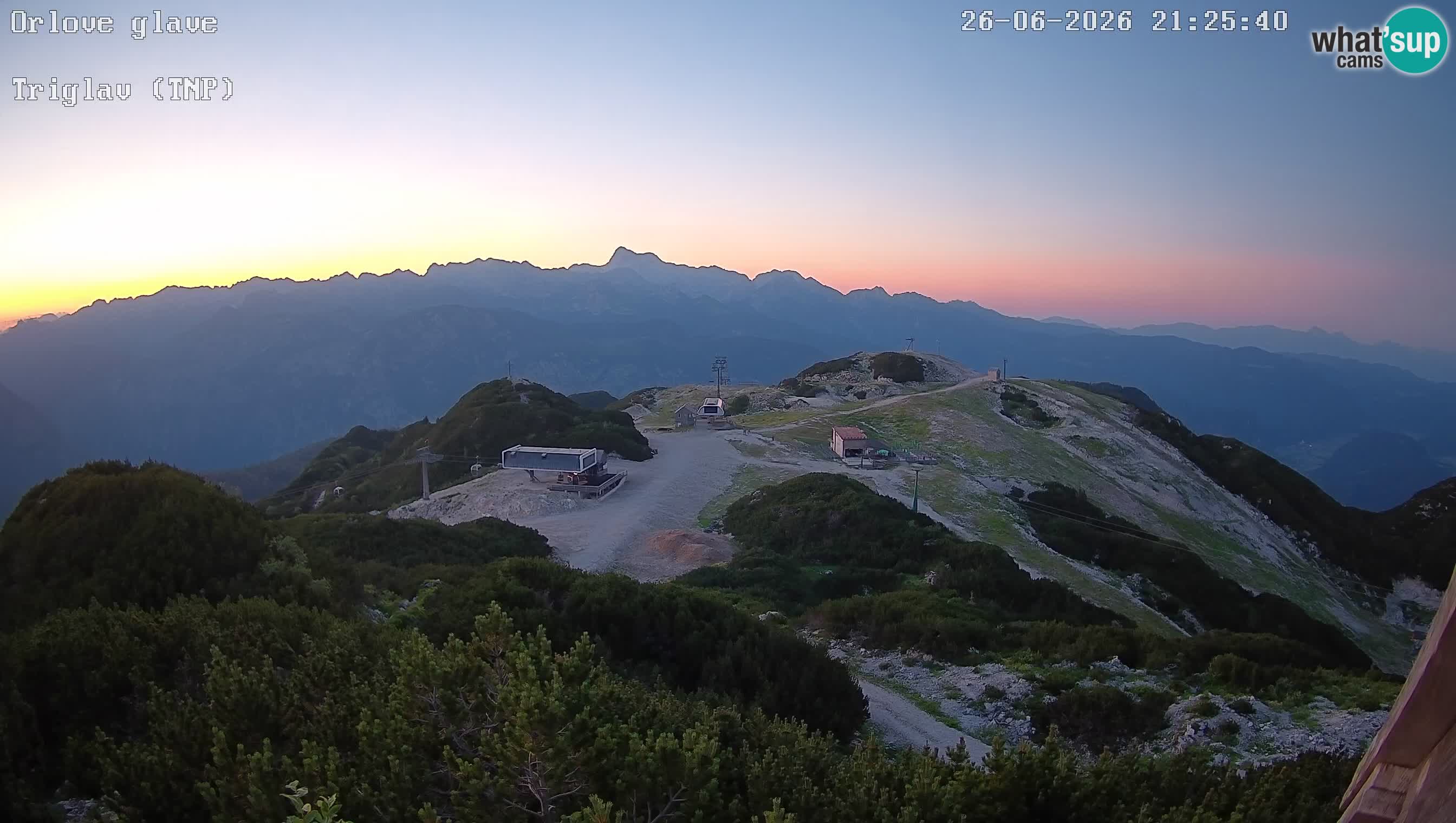Station ski Vogel live cam Orlova Glava e Triglav