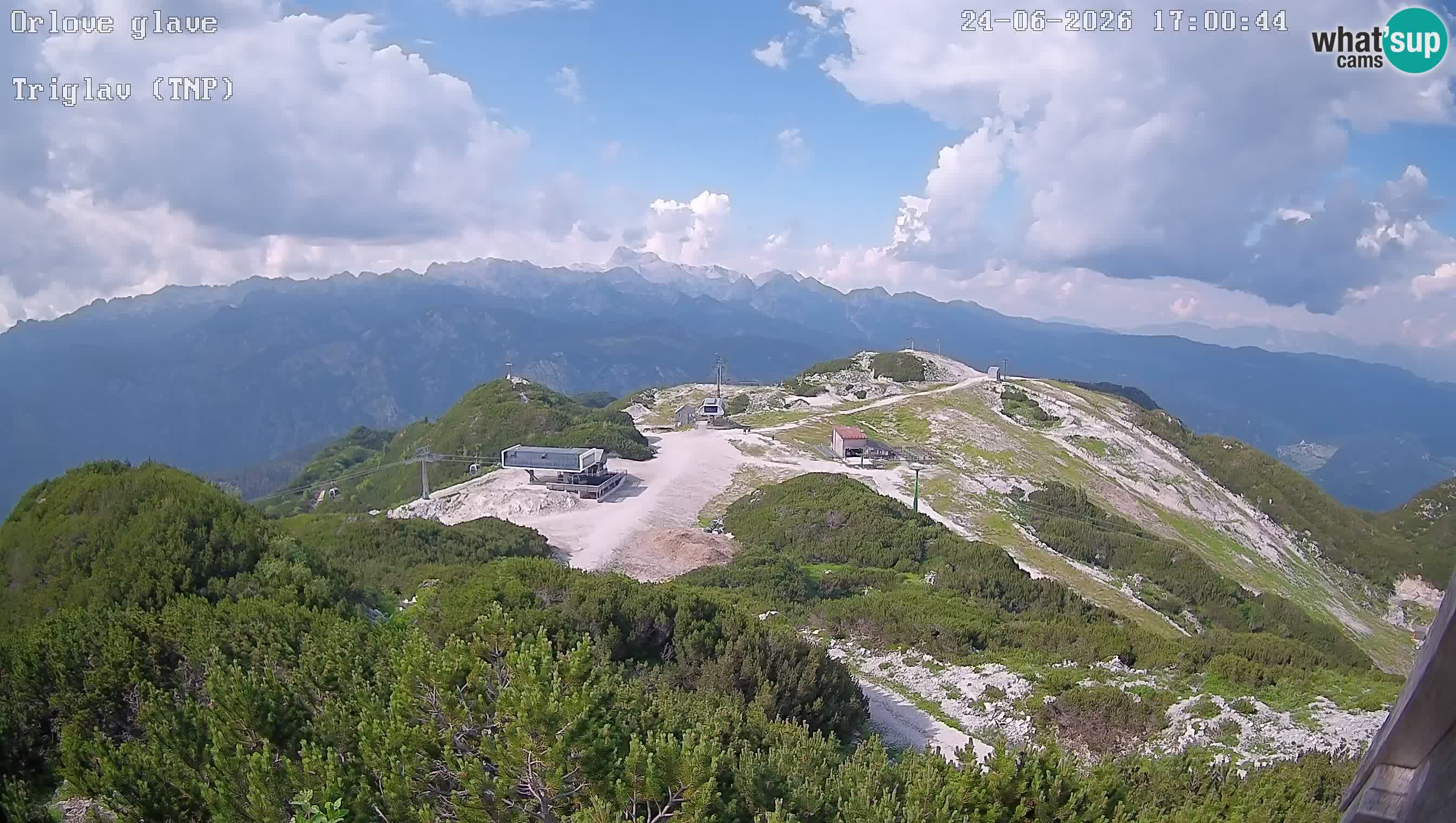 Station ski Vogel live cam Orlova Glava e Triglav