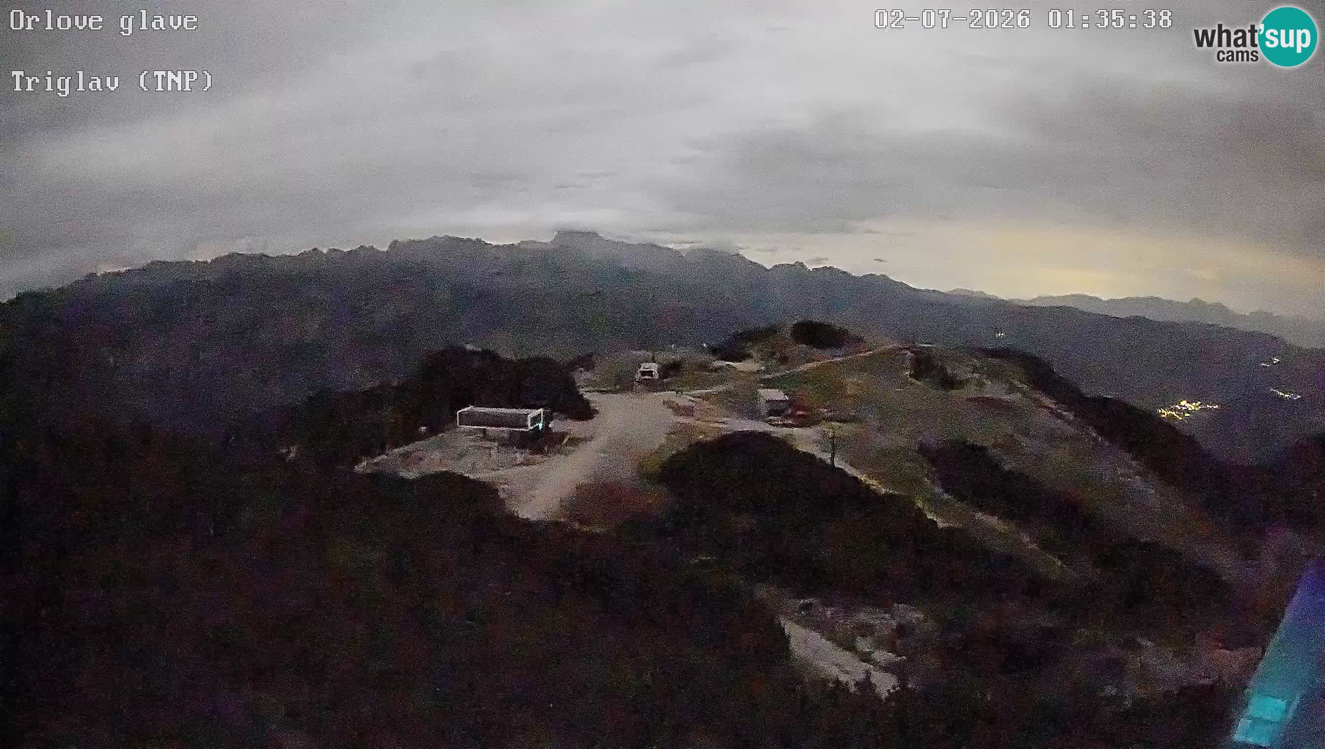 Skigebiet Vogel webcam Orlova Glava und Triglav