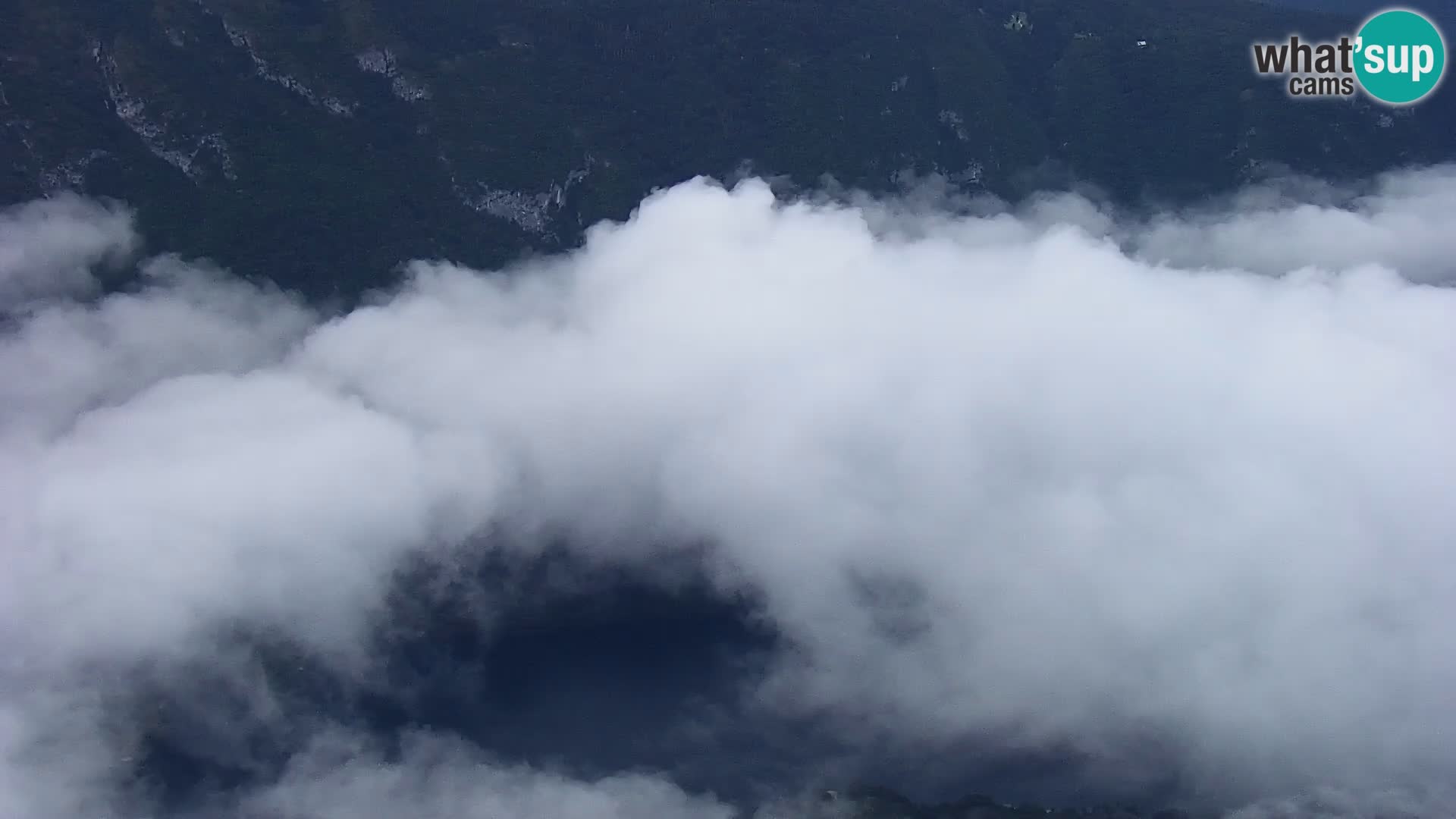 Webcam Bohinj See und Triglav – Blick vom Skigebiet Vogel