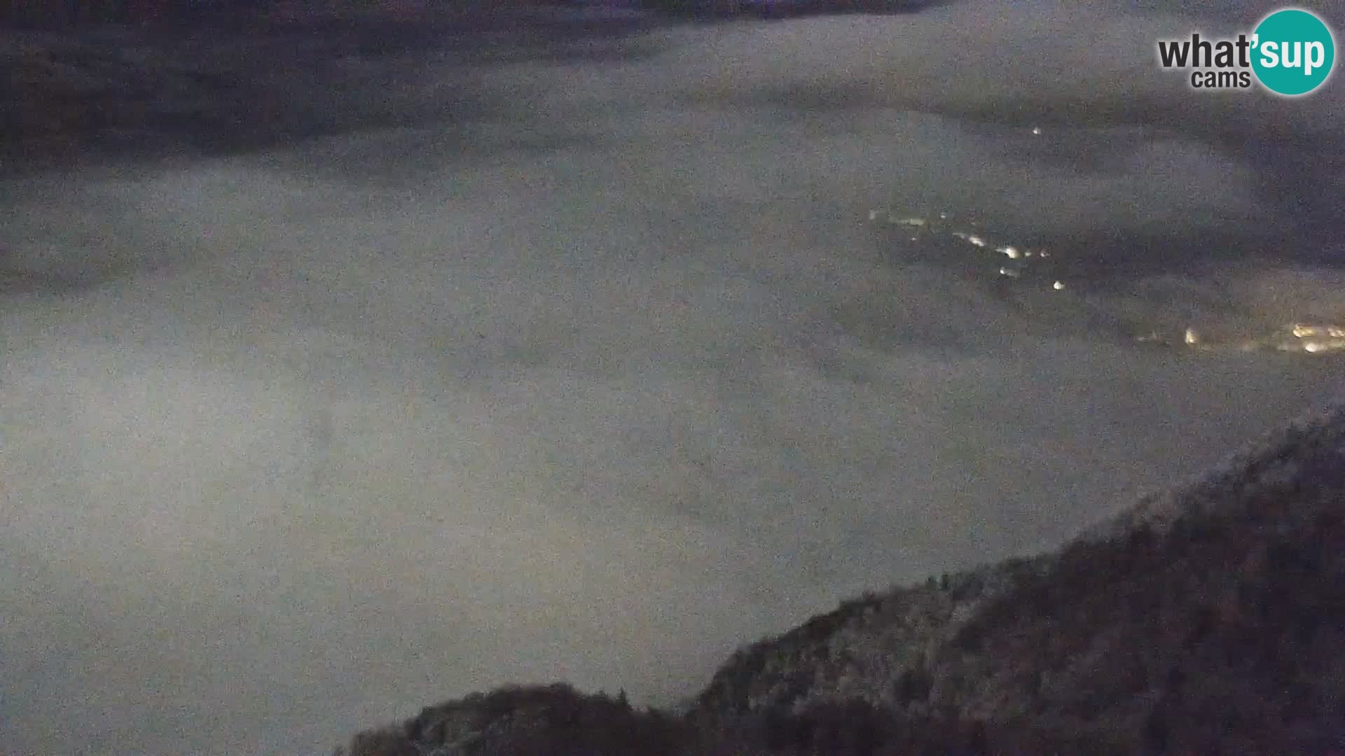 Cámara web del lago Bohinj y Triglav – vista desde la estación de esquí de Vogel