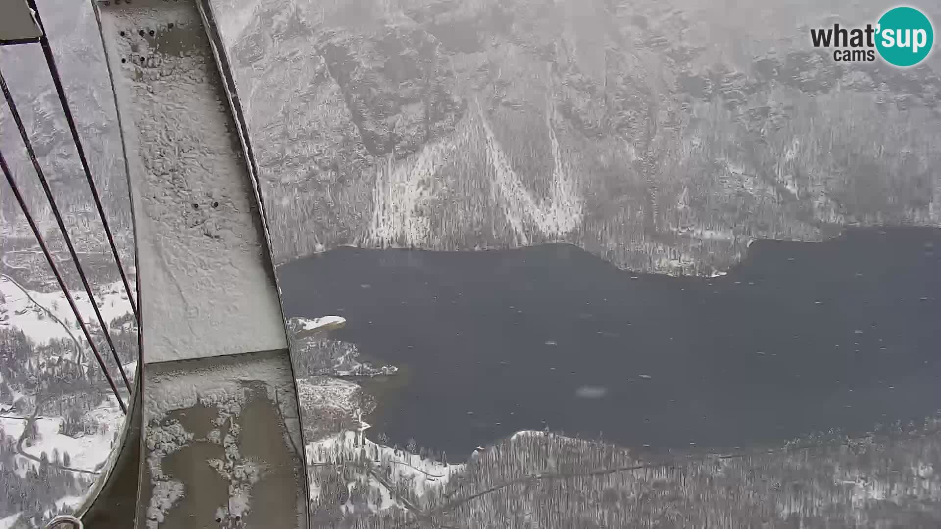 Cámara web del lago Bohinj y Triglav – vista desde la estación de esquí de Vogel