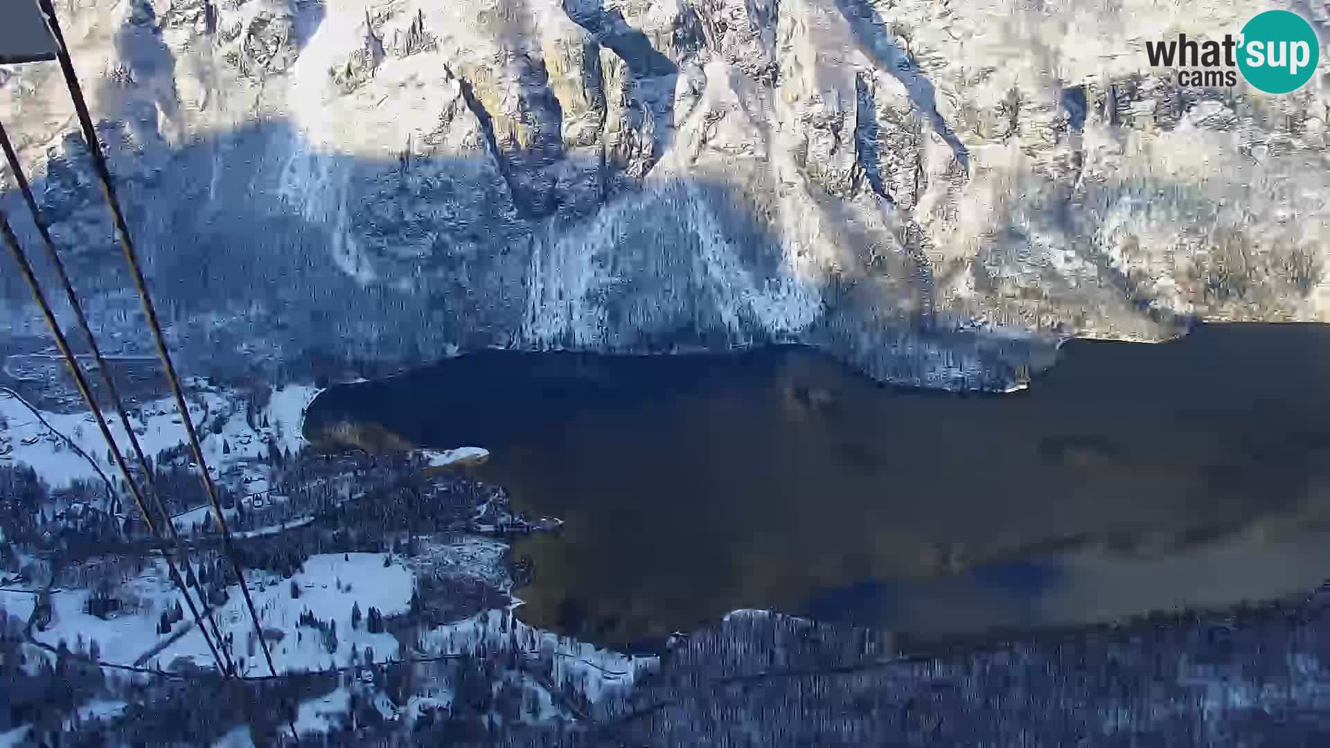 Cámara web del lago Bohinj y Triglav – vista desde la estación de esquí de Vogel