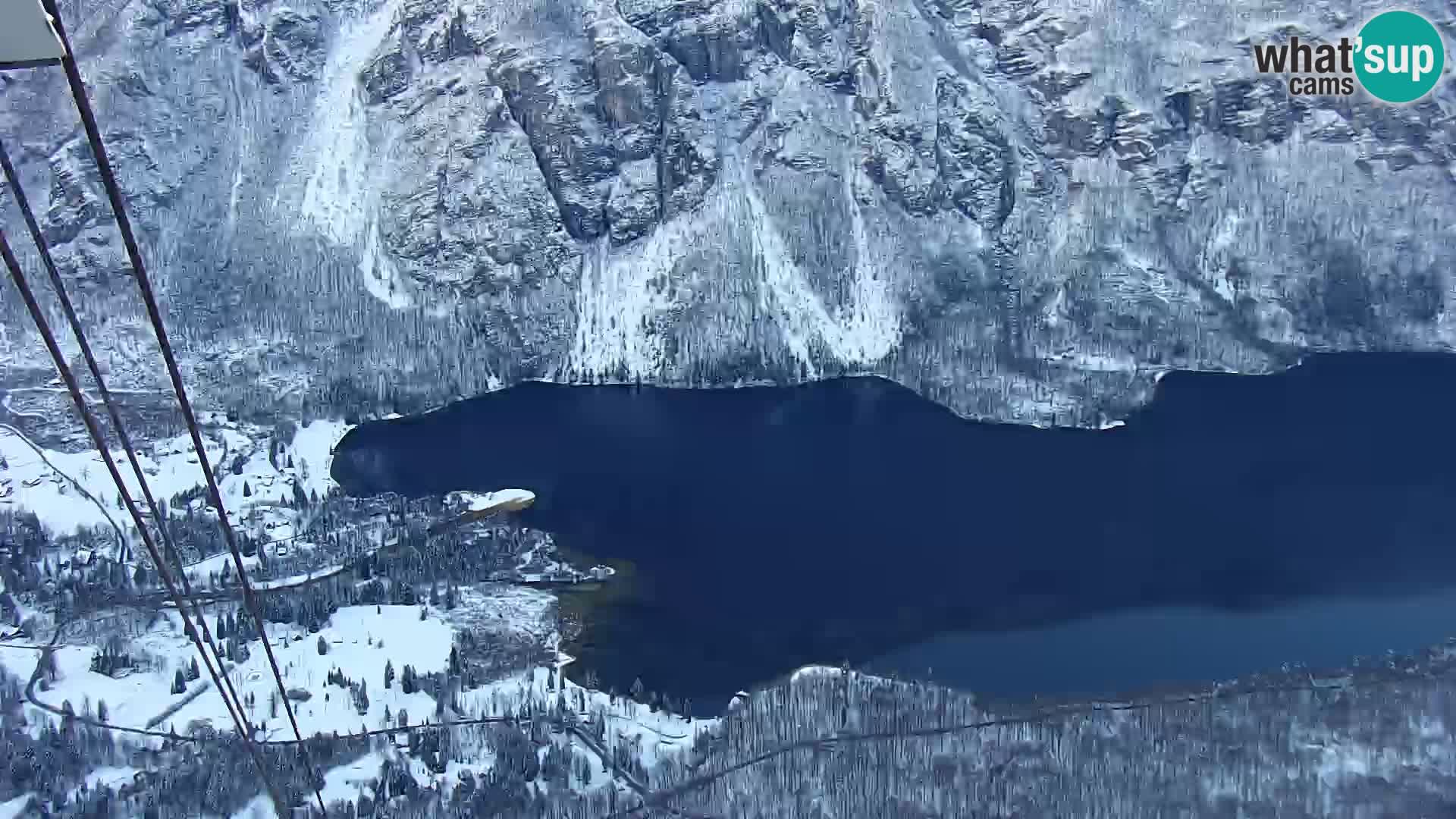 Spletna kamera Bohinj jezero in na Triglav – pogled s smučišča Vogel