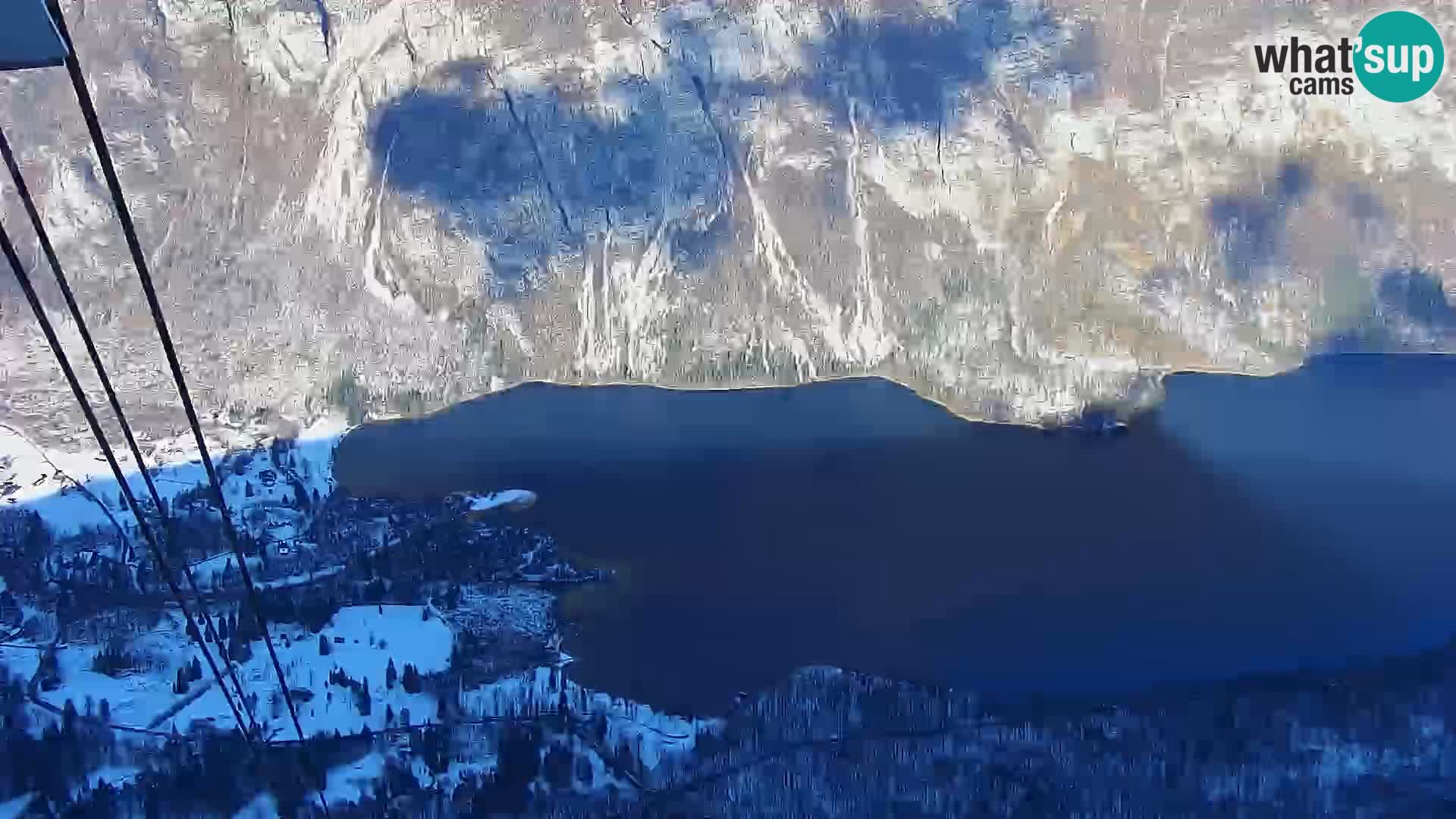 Webcam lago di Bohinj e del Triglav – vista dalla stazione sciistica di Vogel