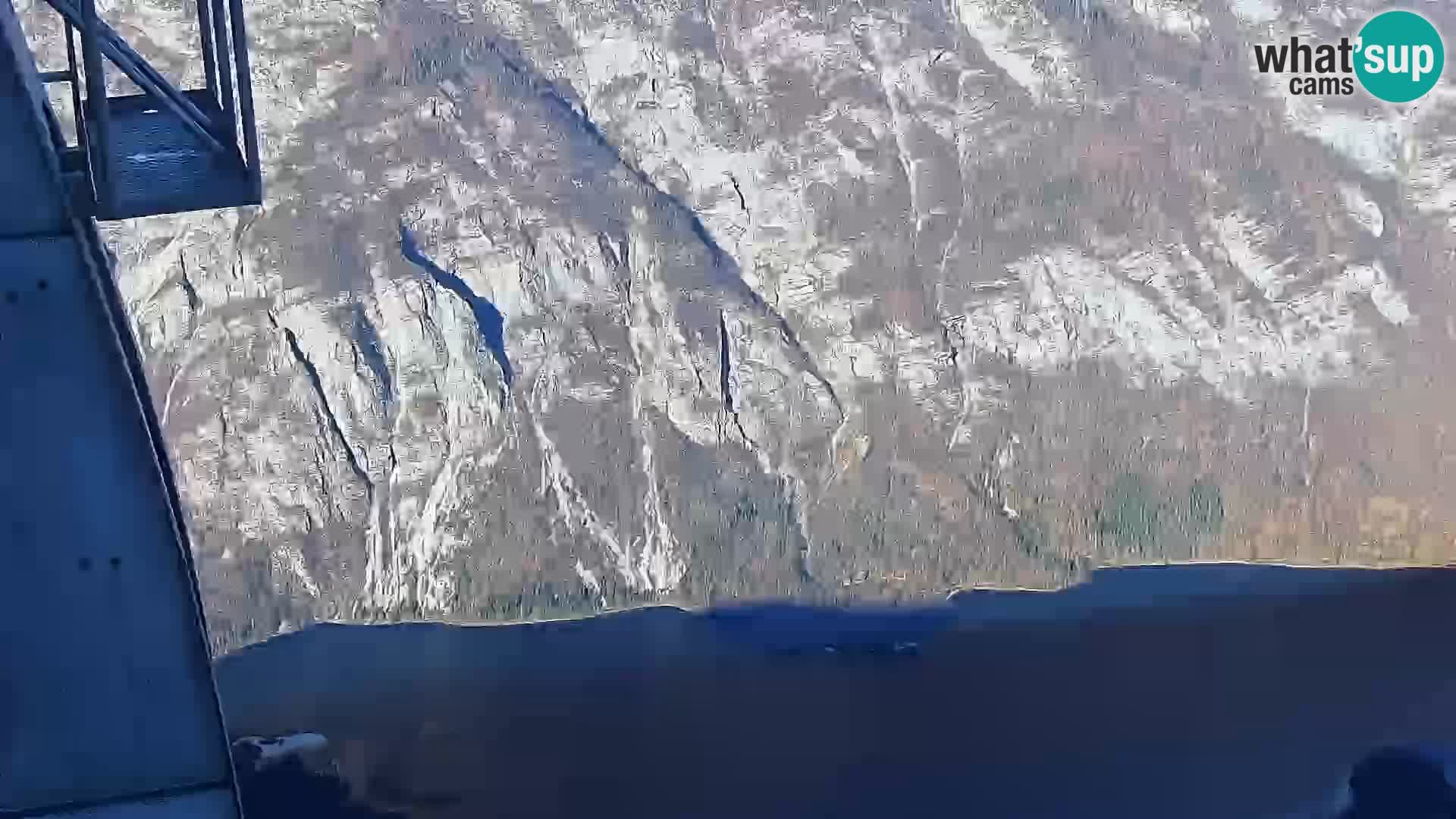 Cámara web del lago Bohinj y Triglav – vista desde la estación de esquí de Vogel